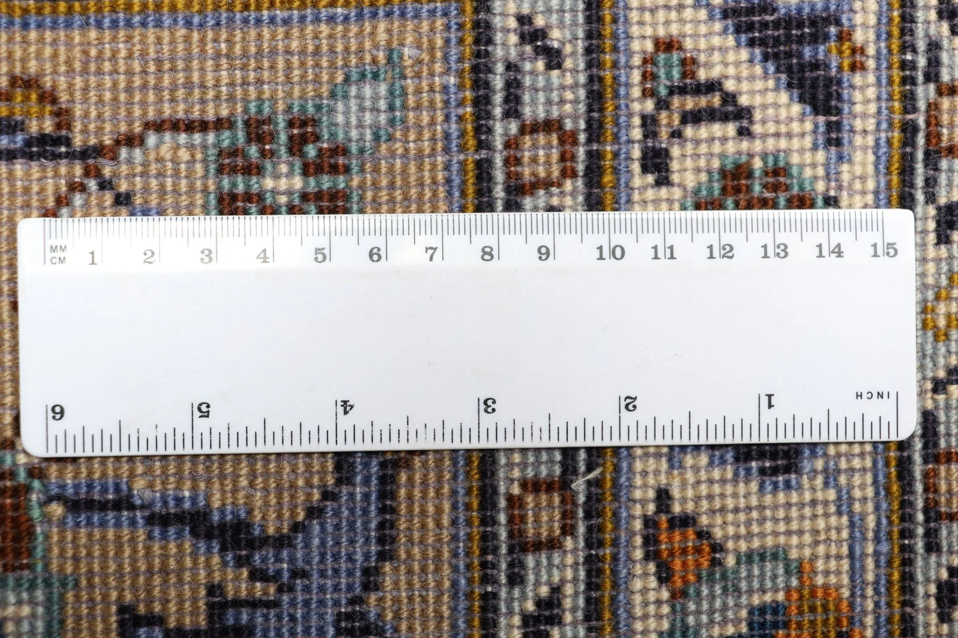 Handgeknüpfter Kashan Perserteppich 240 × 368 cm