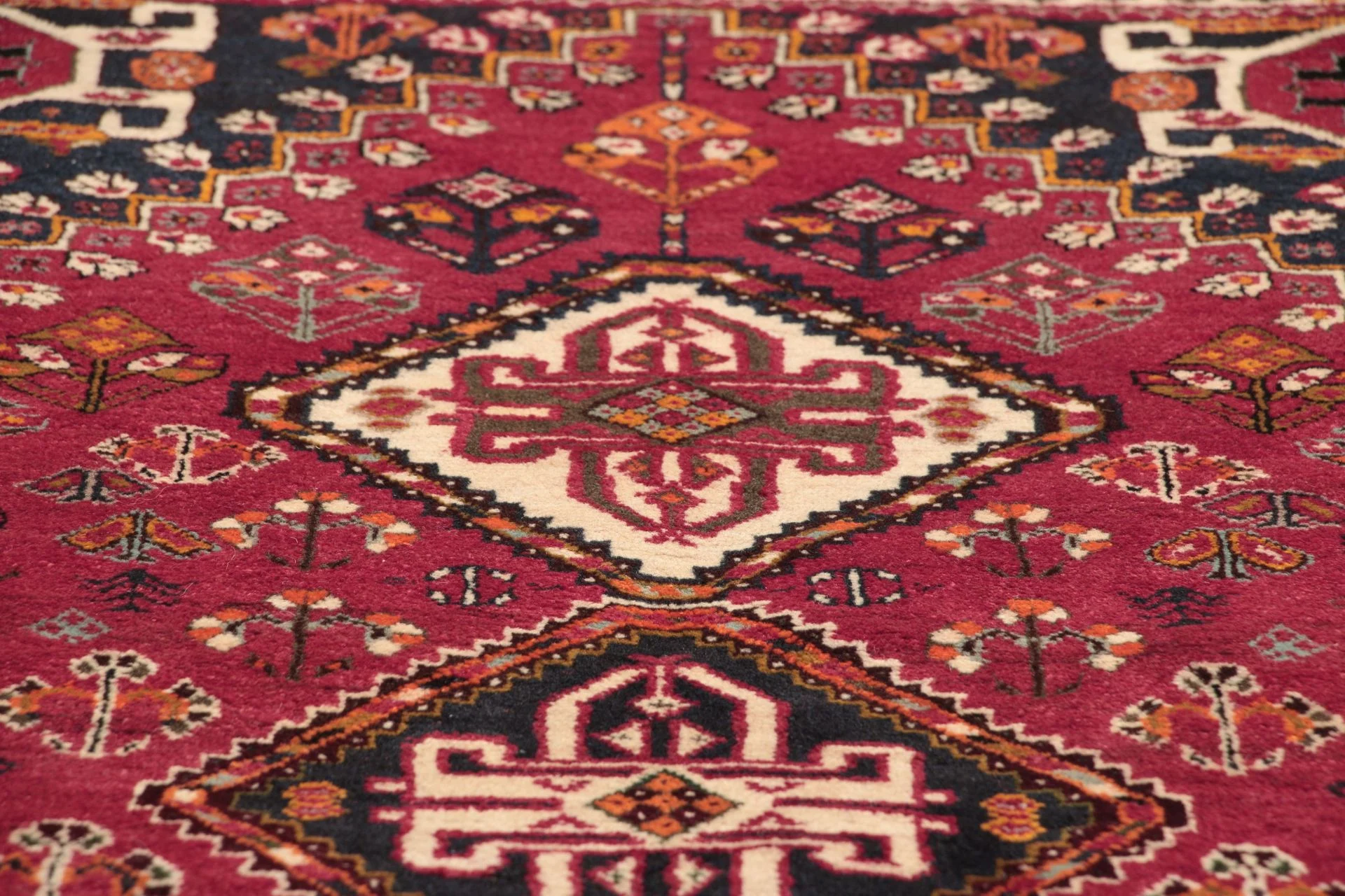 Bijar Perserteppich 142 × 208 cm aus Wolle & Seide, handgeknüpft
