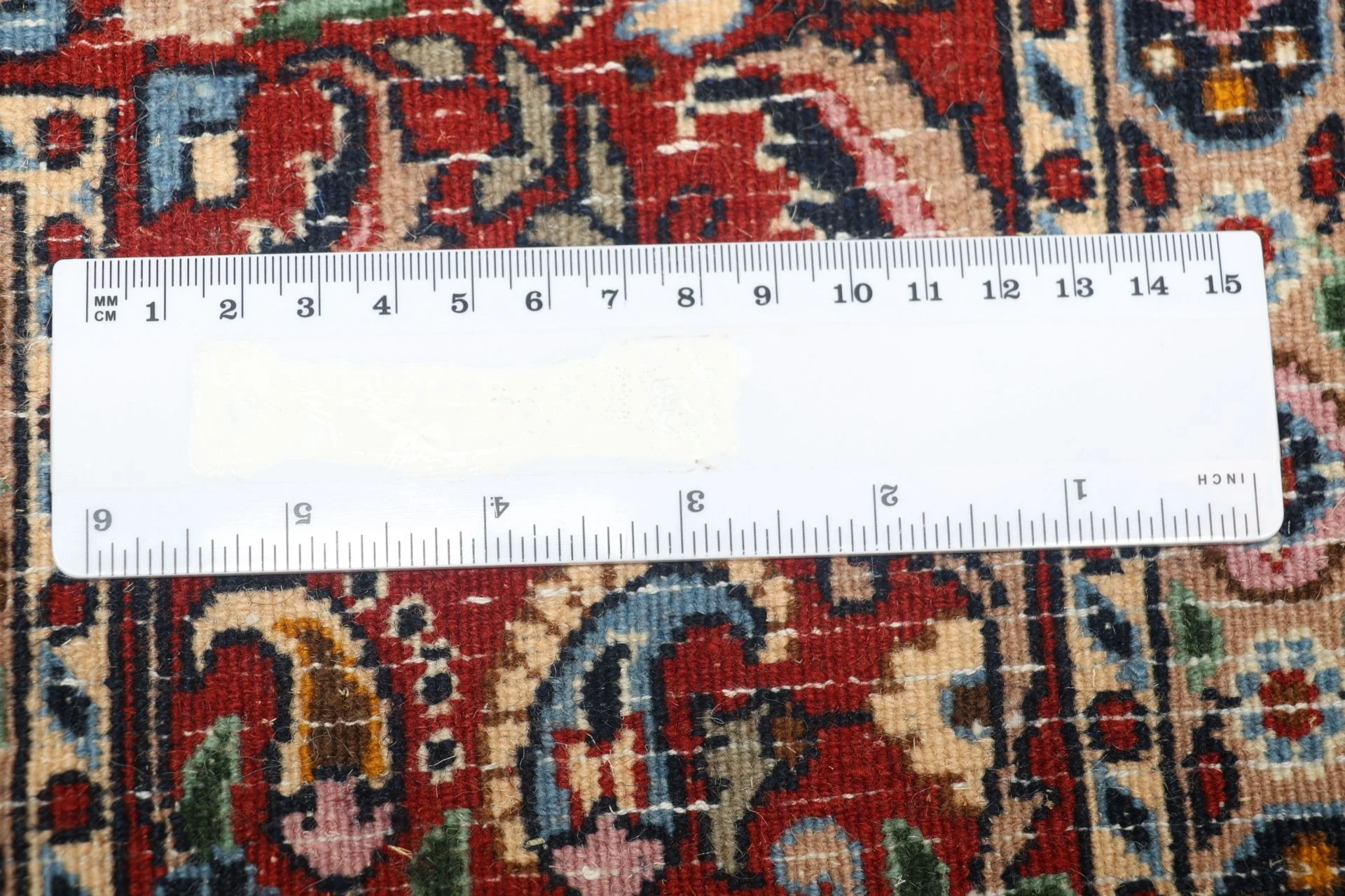 Moud Perserteppich 166 × 236 cm aus Wolle & Seide, handgeknüpft