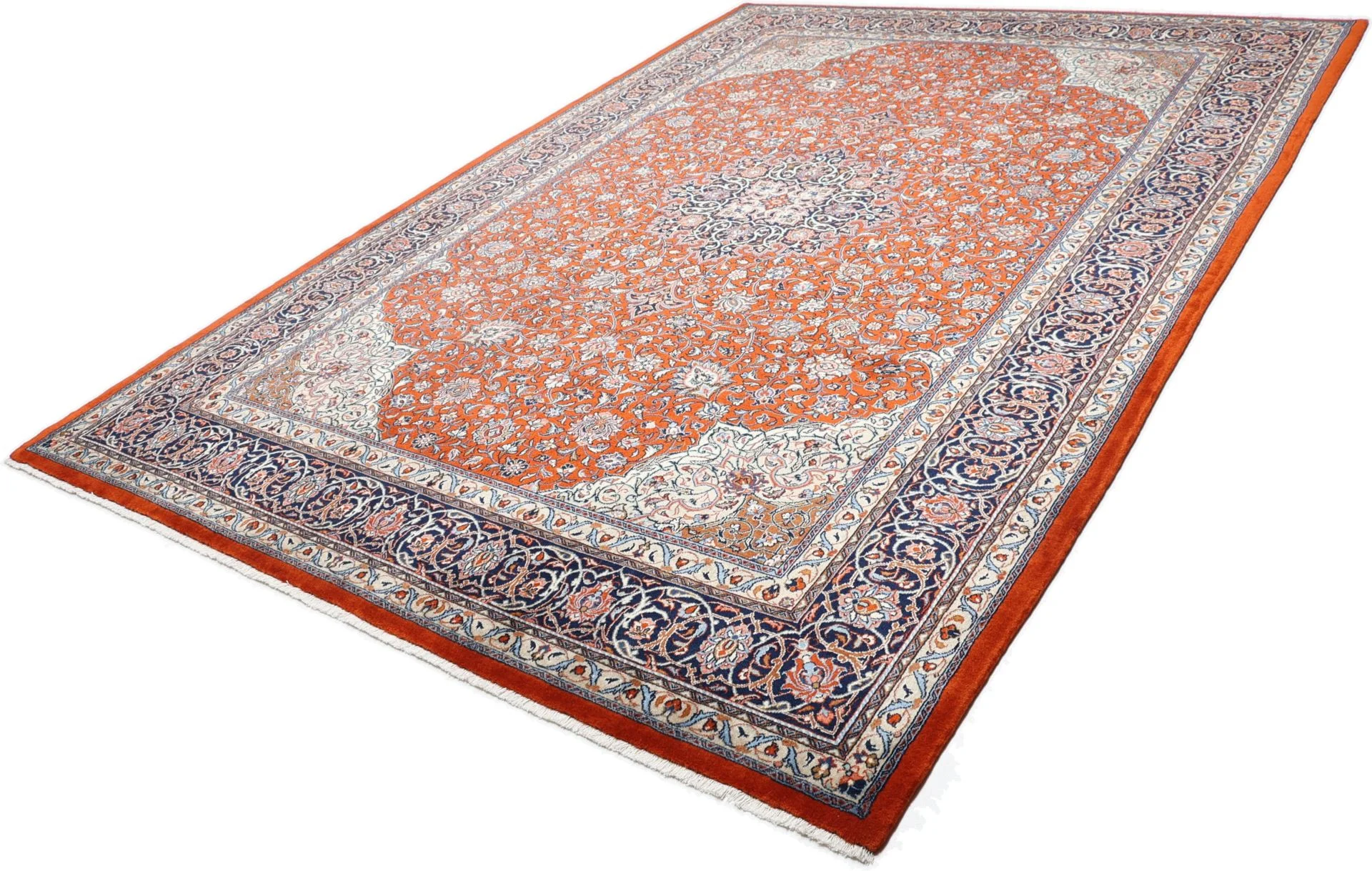 Sarough Perserteppich 255 × 360 cm aus Wolle, handgeknüpft