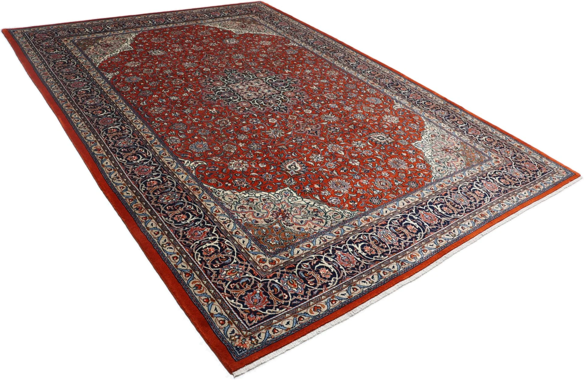 Sarough Perserteppich 255 × 360 cm aus Wolle, handgeknüpft