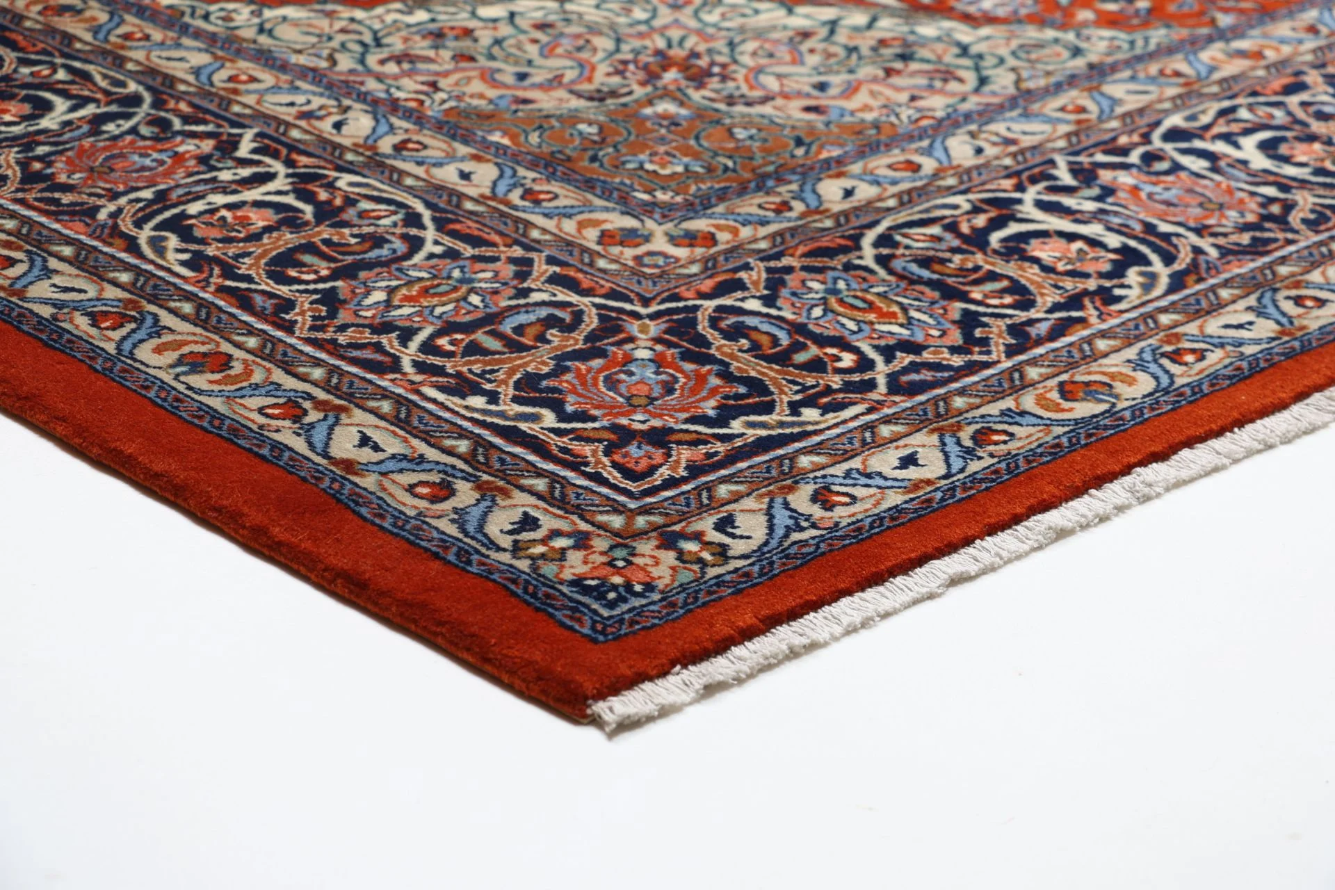 Sarough Perserteppich 255 × 360 cm aus Wolle, handgeknüpft