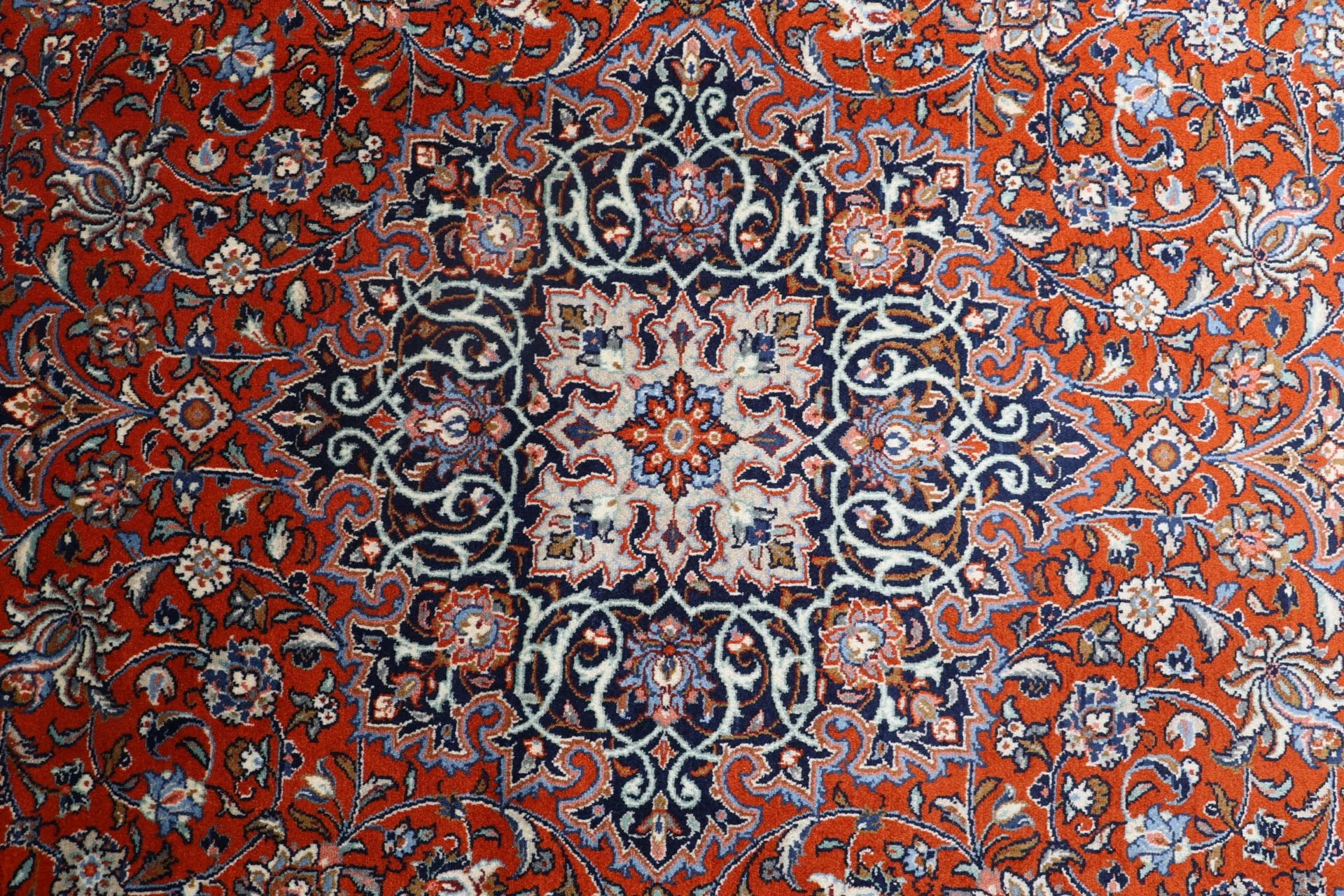 Sarough Perserteppich 255 × 360 cm aus Wolle, handgeknüpft