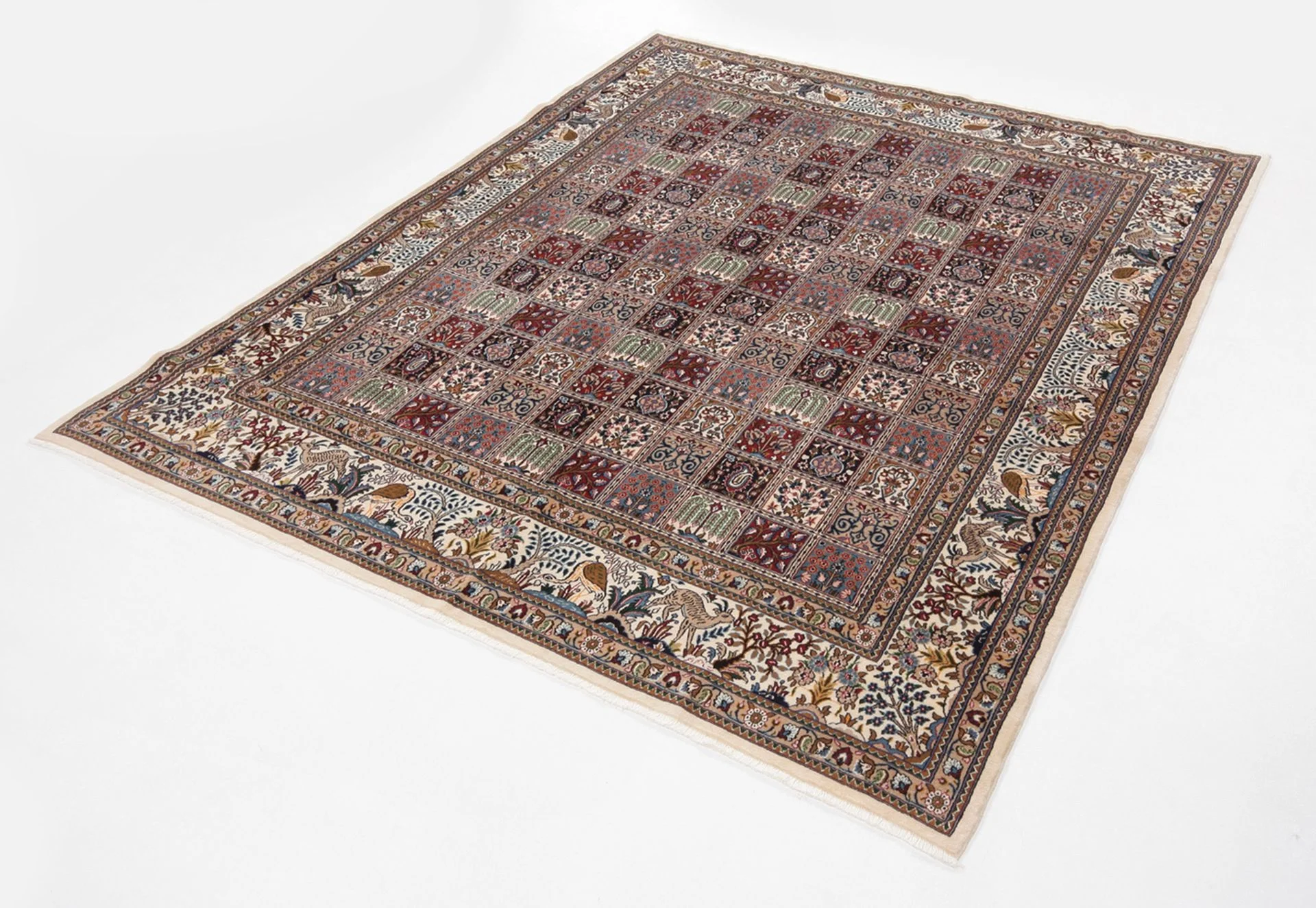 Moud Perserteppich aus Iran, 245 × 300 cm
