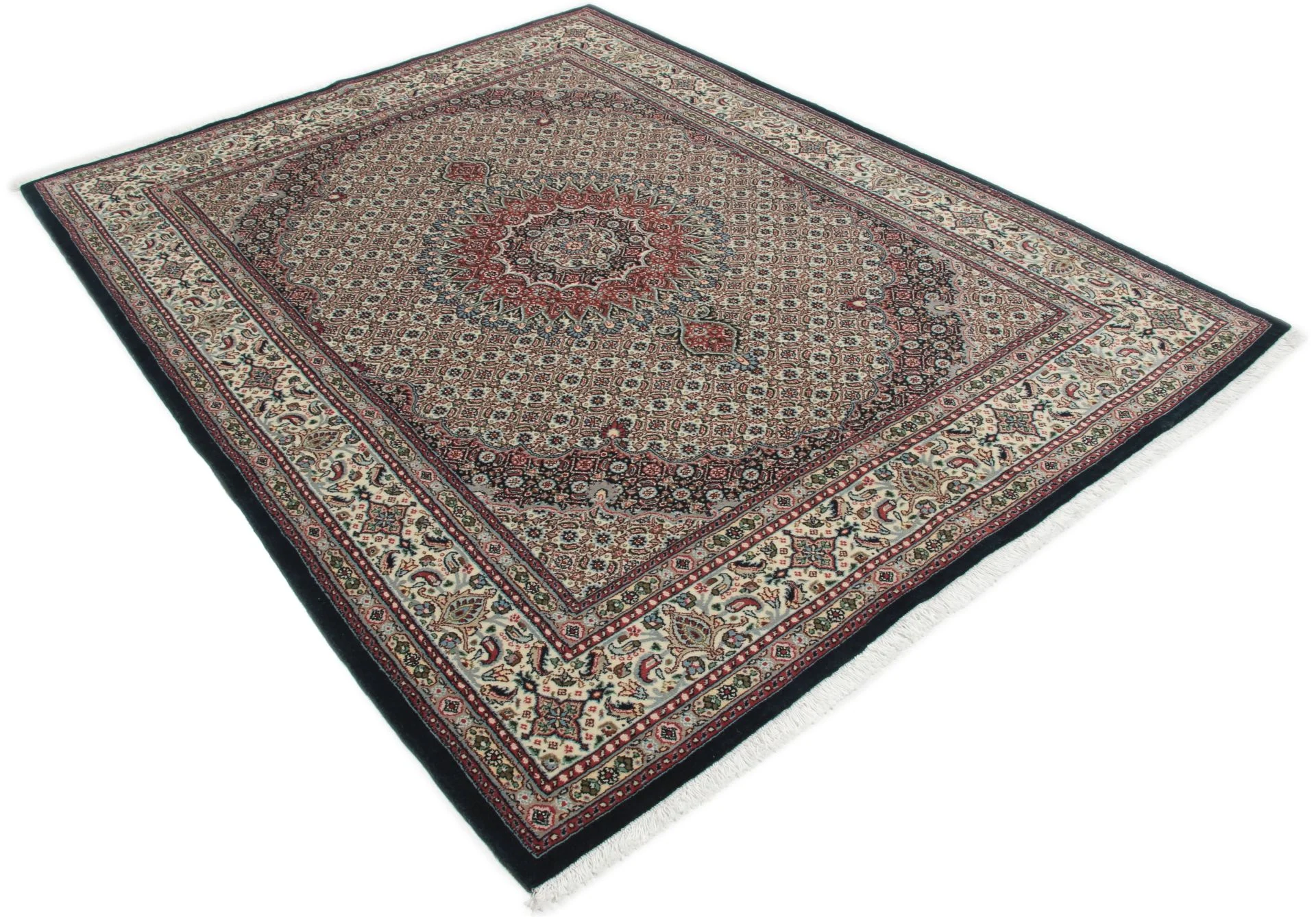 Handgeknüpfter Moud Perserteppich 150 × 196 cm