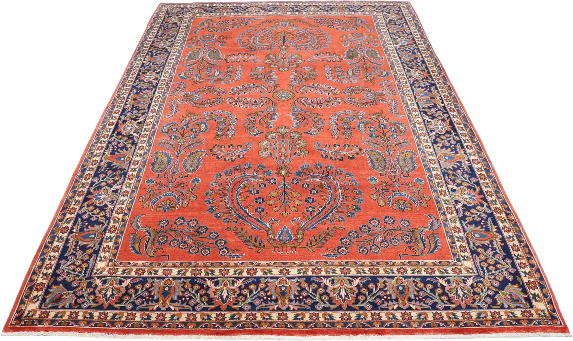 Sarough Perserteppich aus Iran, 212 × 303 cm