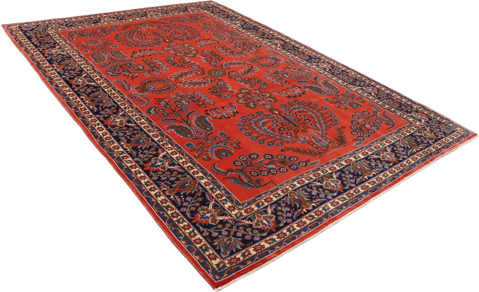 Sarough Perserteppich aus Iran, 212 × 303 cm