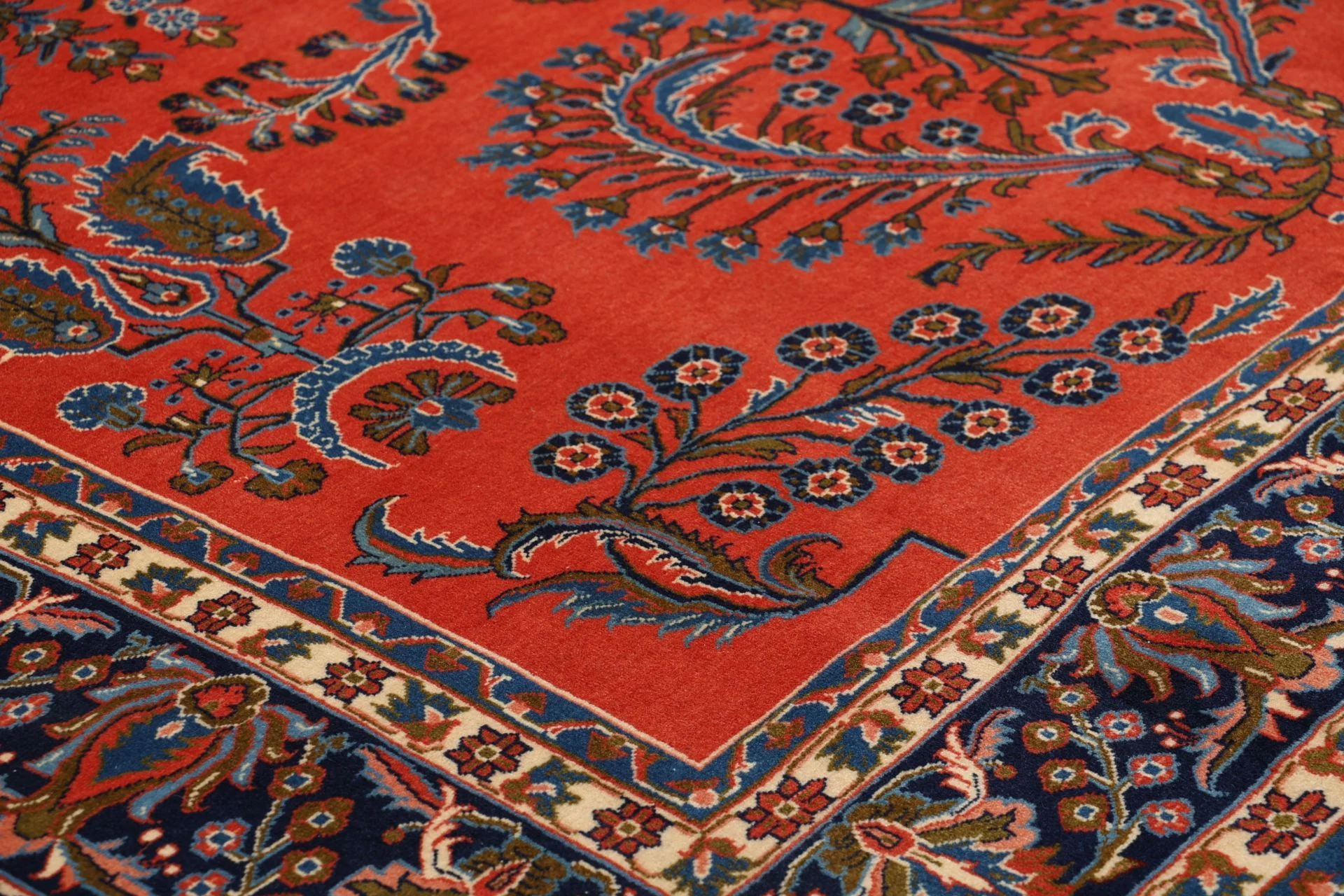 Sarough Perserteppich aus Iran, 212 × 303 cm