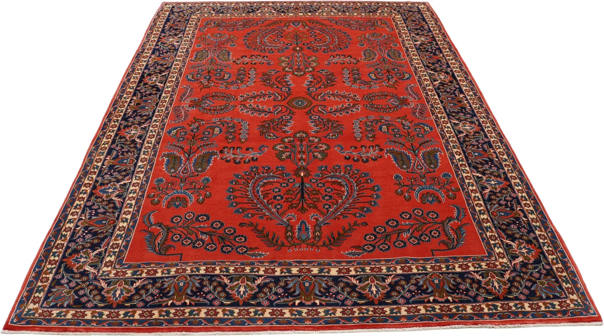 Sarough Perserteppich aus Iran, 212 × 303 cm