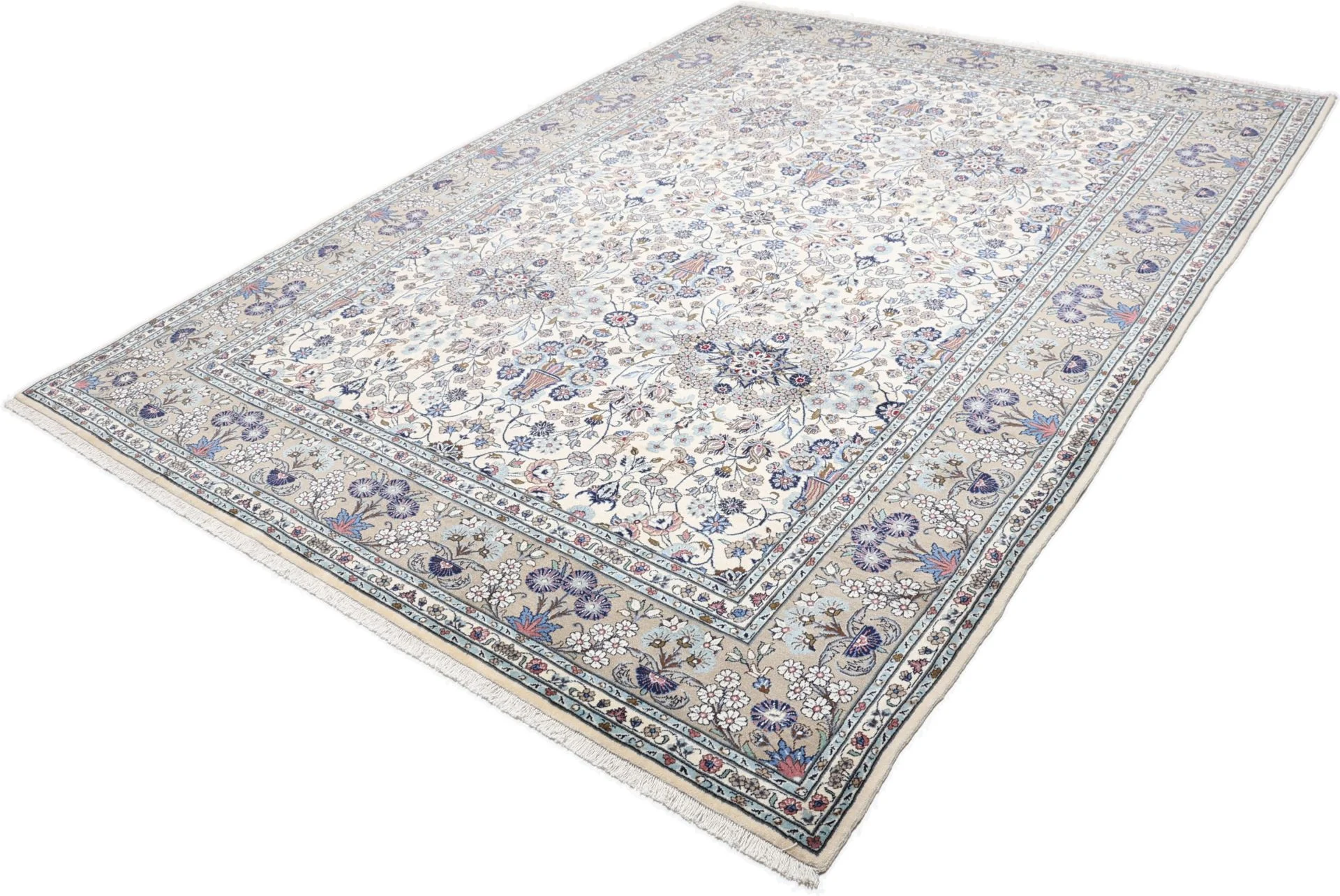 Kashan Perserteppich aus Iran, 257 × 351 cm