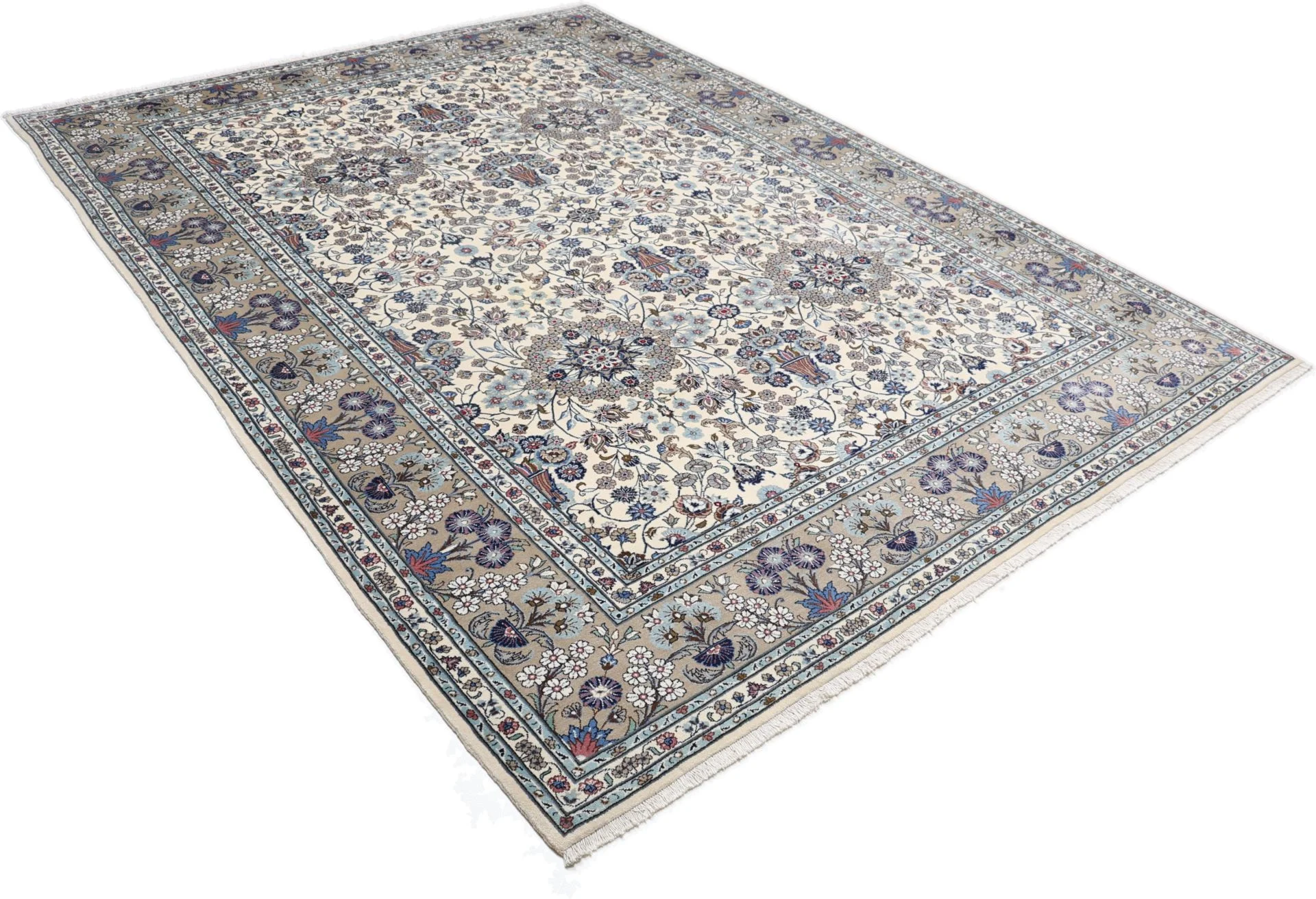 Kashan Perserteppich aus Iran, 257 × 351 cm