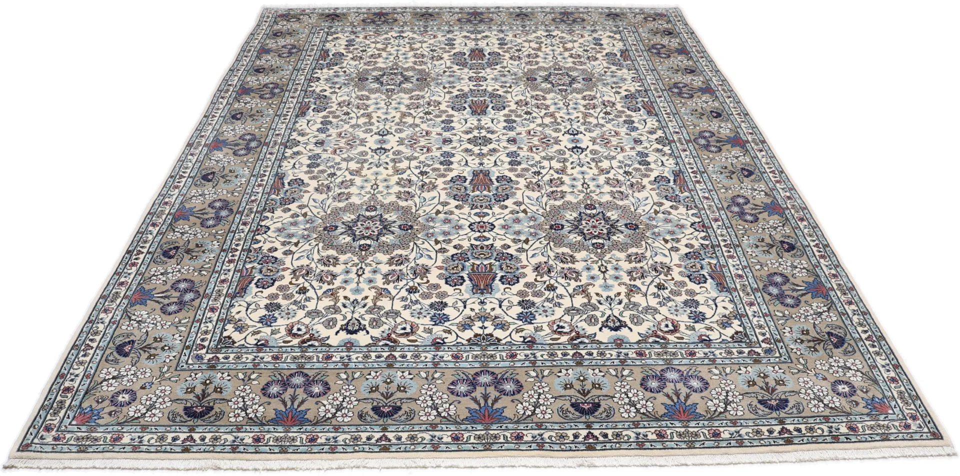 Kashan Perserteppich aus Iran, 257 × 351 cm