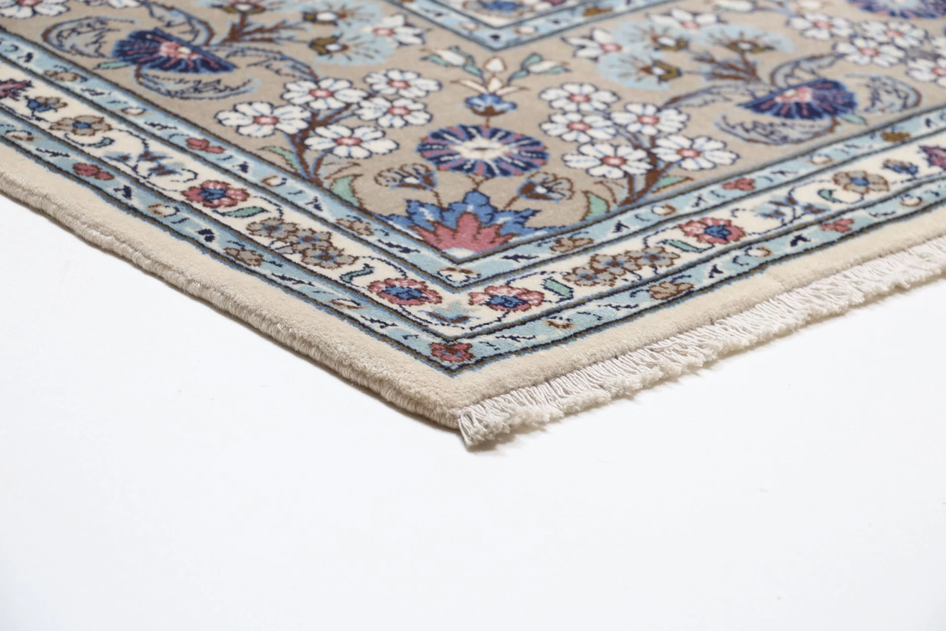 Kashan Perserteppich aus Iran, 257 × 351 cm