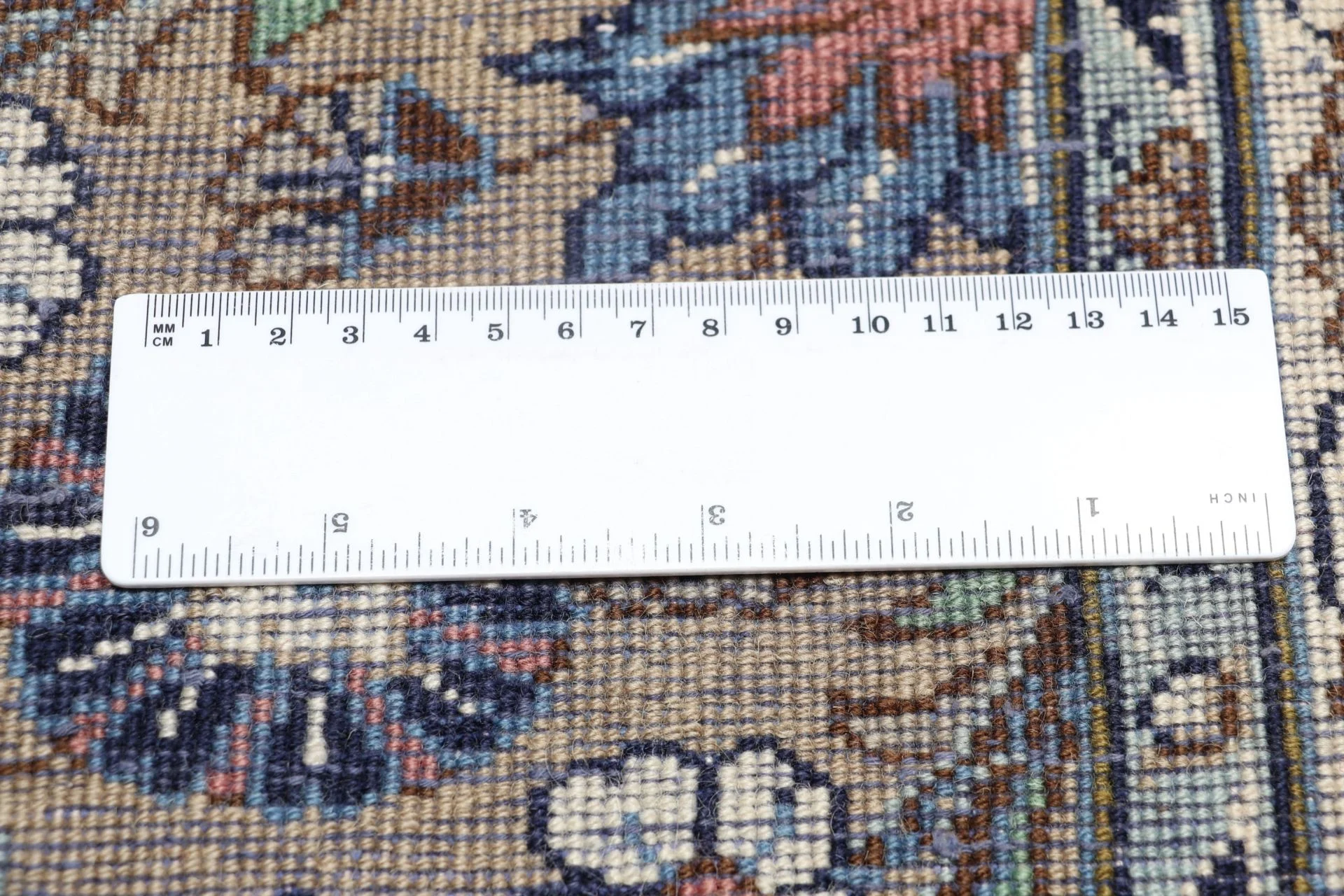 Kashan Perserteppich aus Iran, 257 × 351 cm