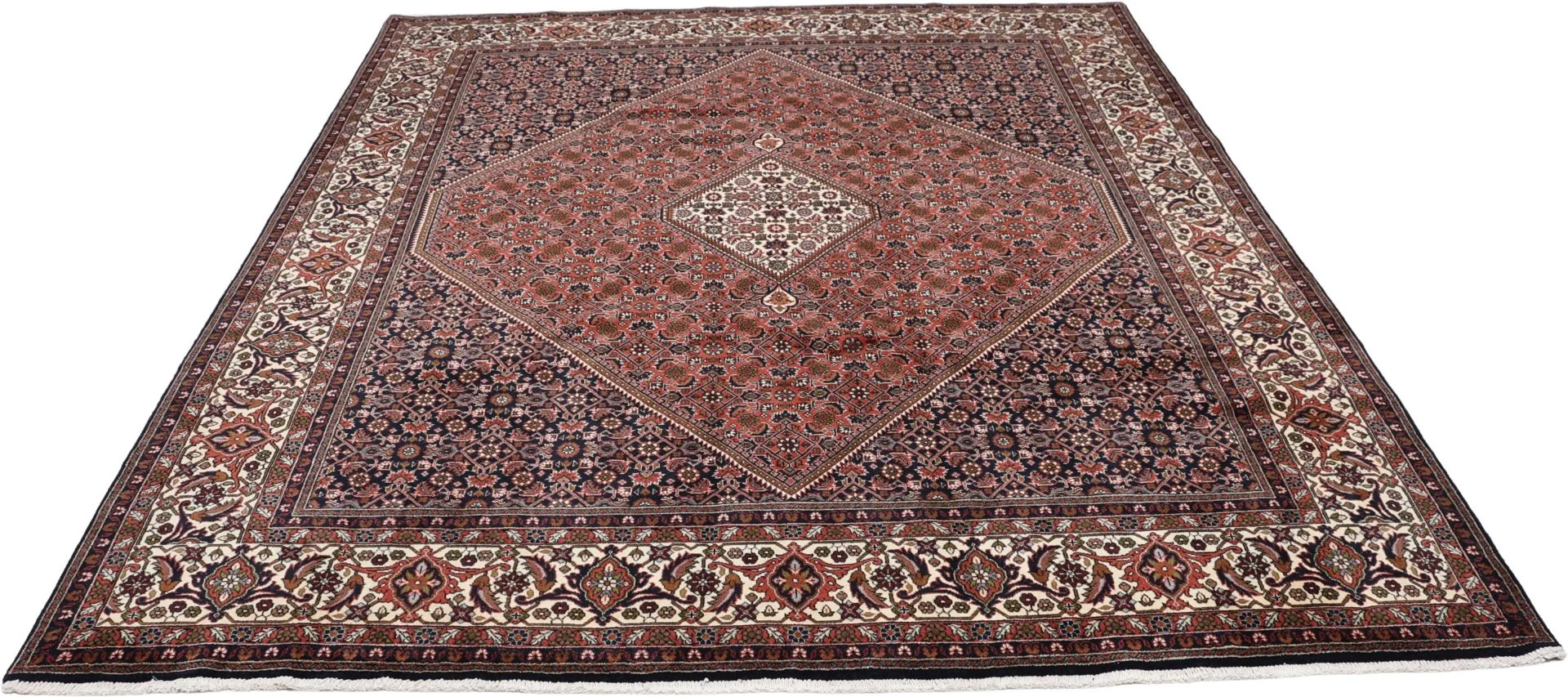 Handgeknüpfter Bijar Perserteppich, 250 × 290 cm, Wolle