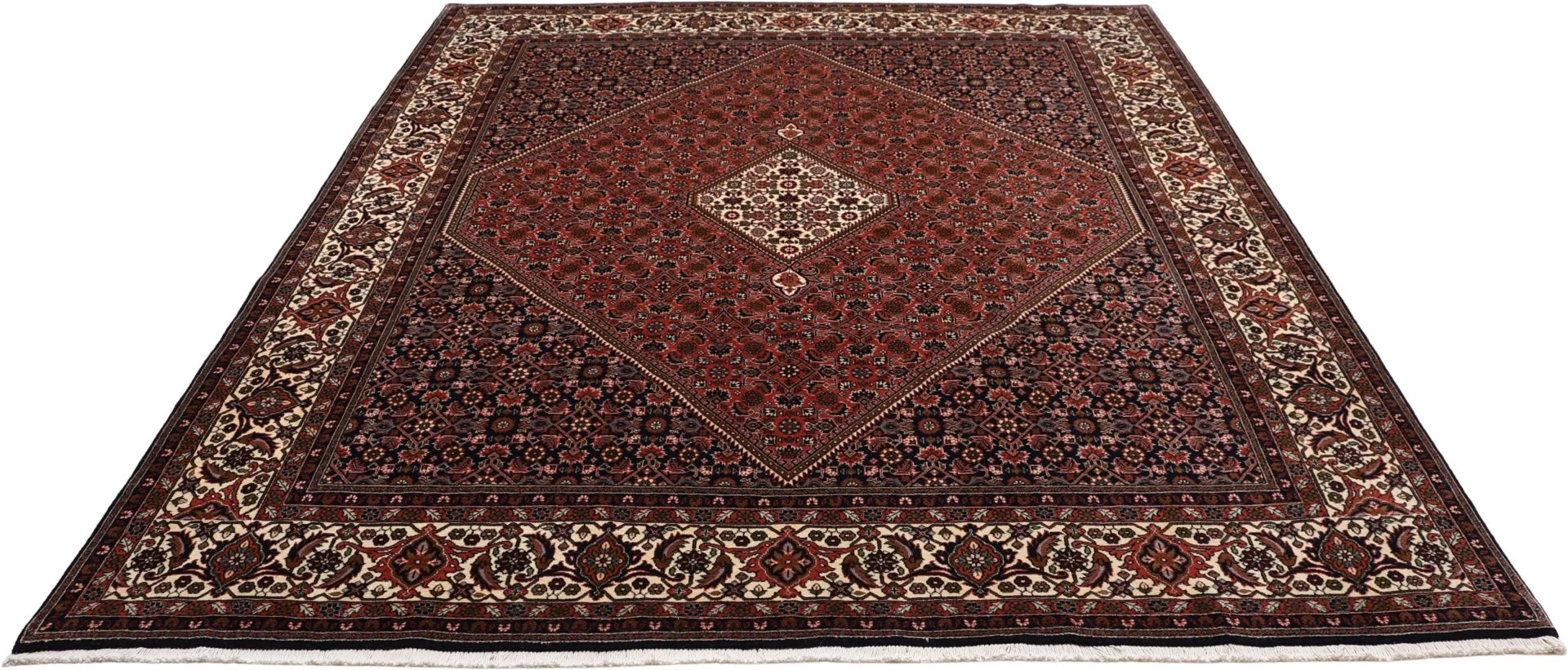 Handgeknüpfter Bijar Perserteppich, 250 × 290 cm, Wolle