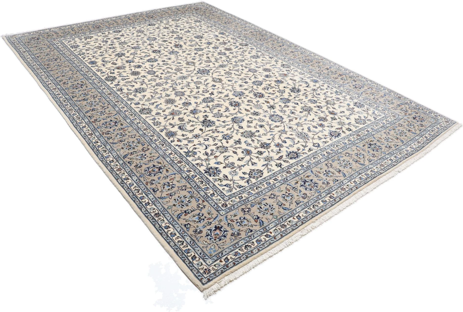 Kashan Perserteppich aus Iran, 251 × 350 cm