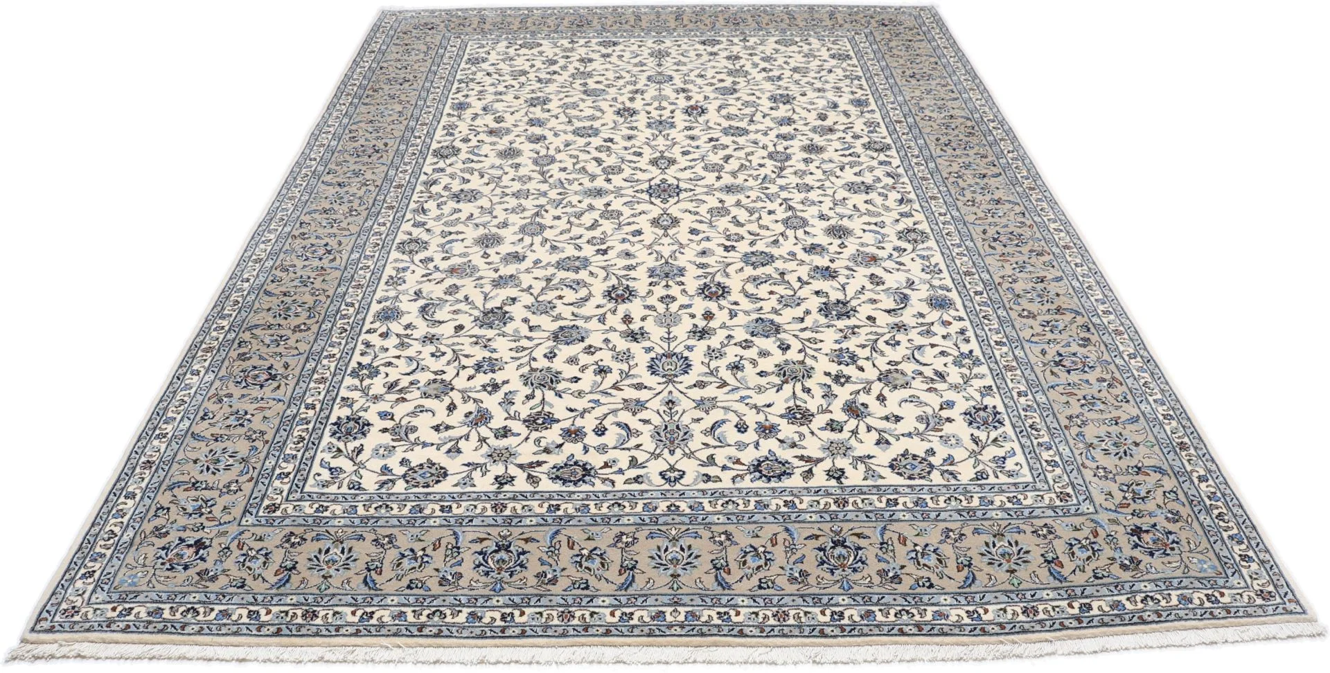 Kashan Perserteppich aus Iran, 251 × 350 cm