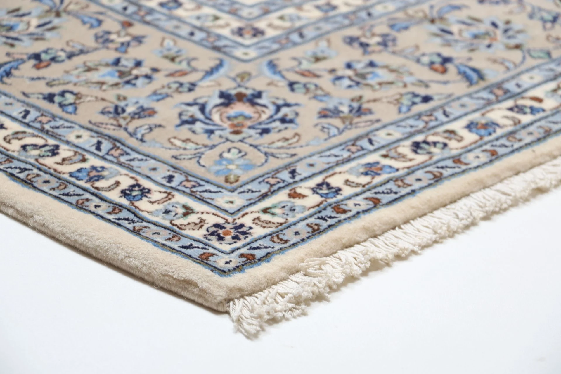 Kashan Perserteppich aus Iran, 251 × 350 cm