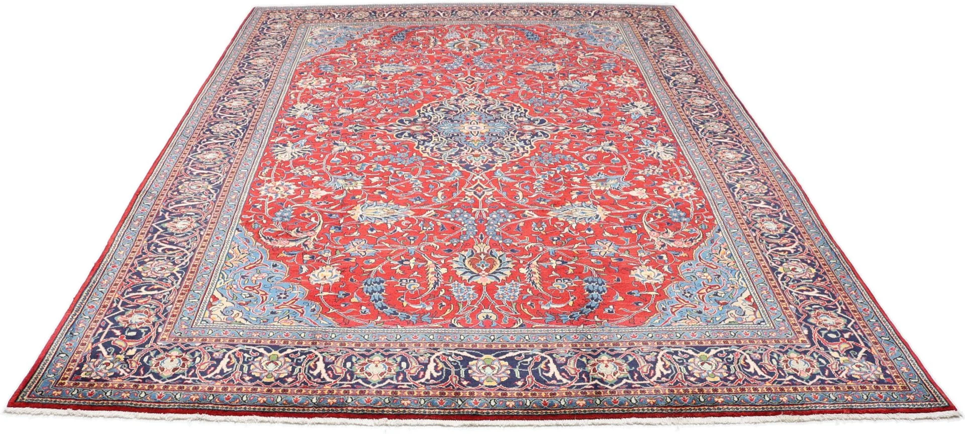 Handgeknüpfter Sarough Perserteppich, 262 × 345 cm, Wolle