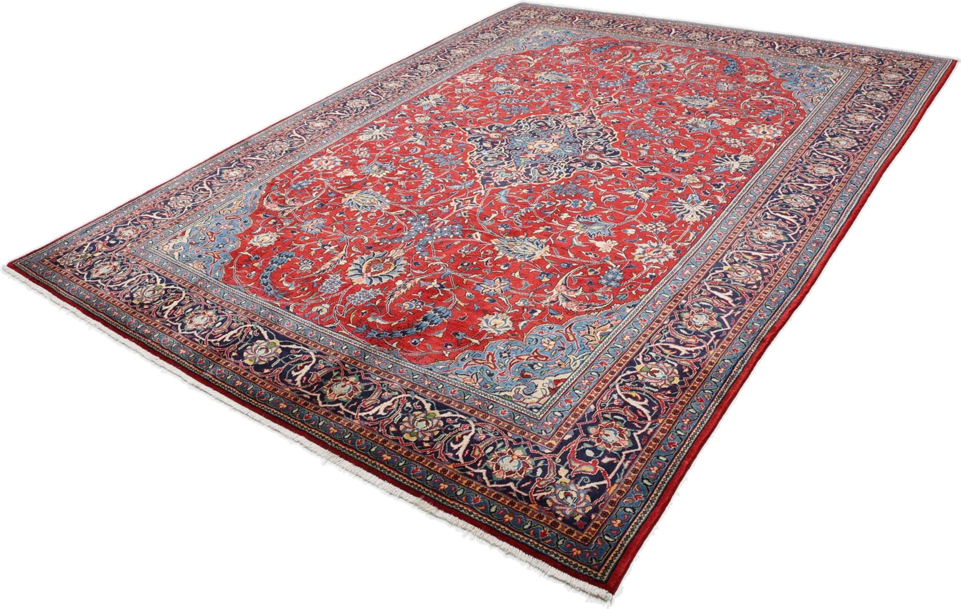 Handgeknüpfter Sarough Perserteppich, 262 × 345 cm, Wolle