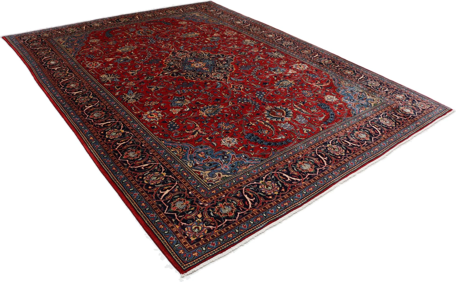 Handgeknüpfter Sarough Perserteppich, 262 × 345 cm, Wolle