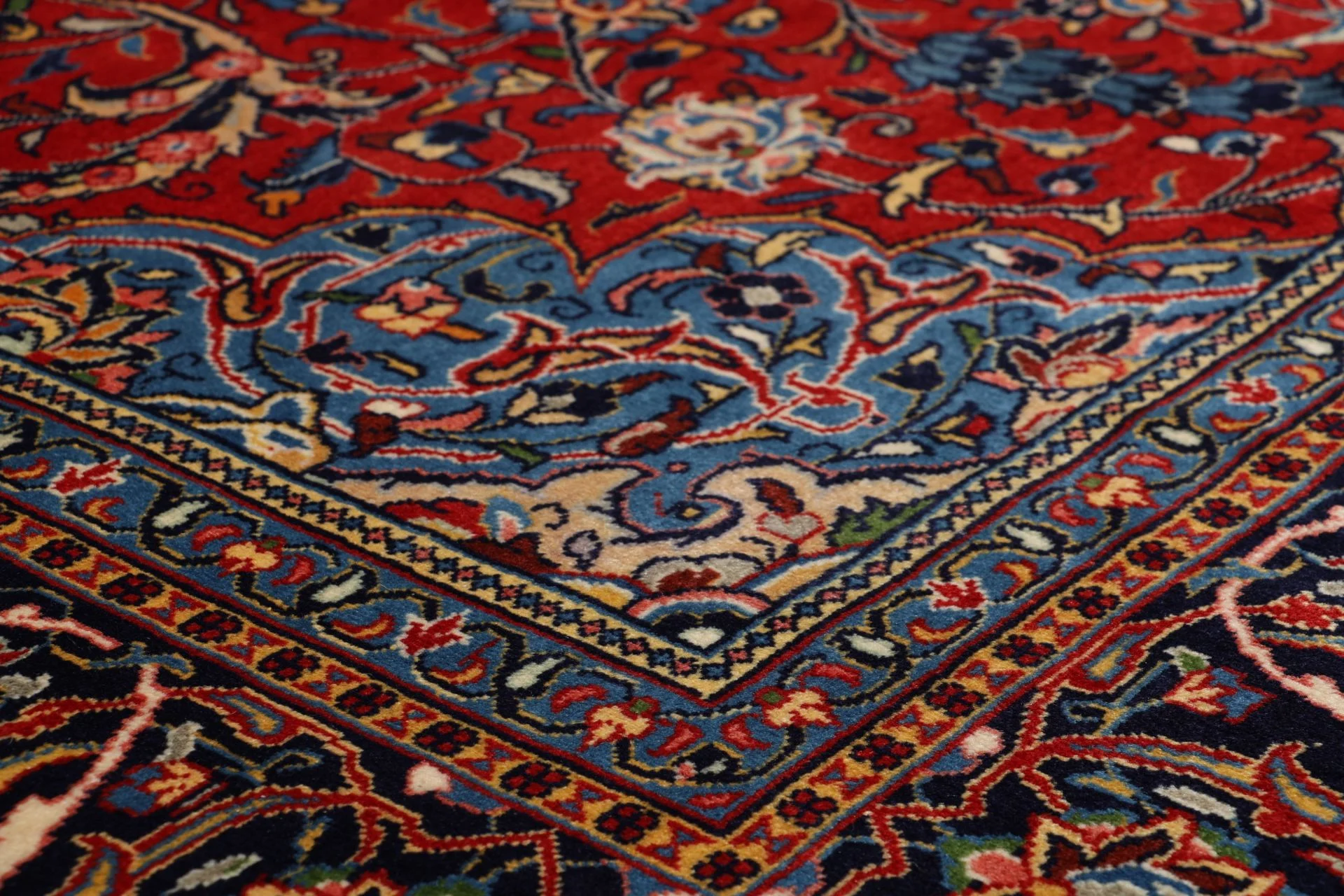 Handgeknüpfter Sarough Perserteppich, 262 × 345 cm, Wolle