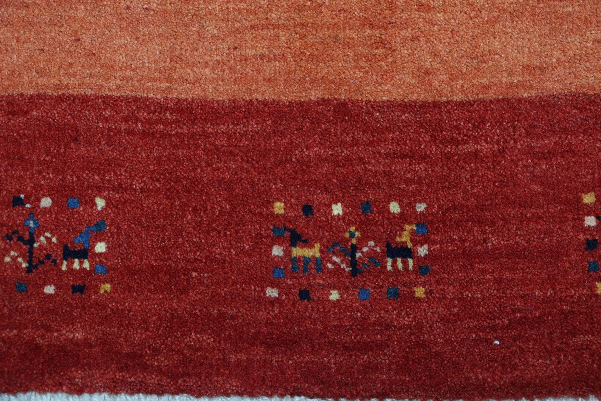 Handgeknüpfter Loribaft Perserteppich, 210 × 295 cm, Wolle
