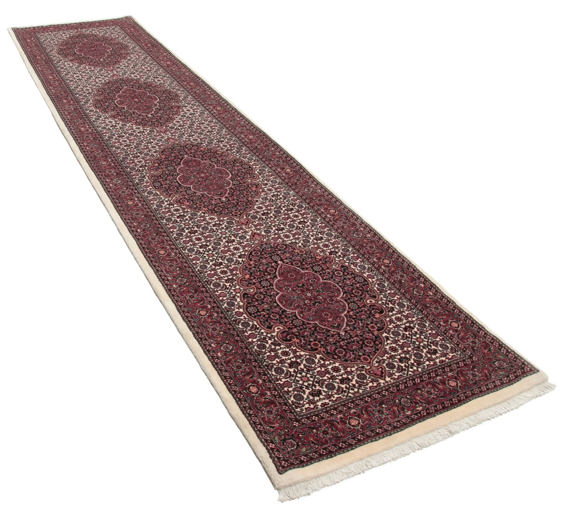 Handgeknüpfter Bijar Perserteppich 92 × 400 cm