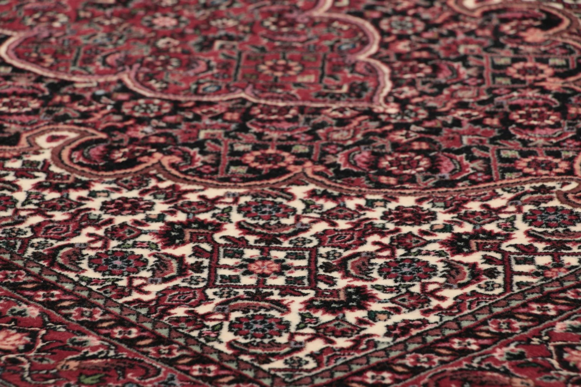 Handgeknüpfter Bijar Perserteppich 92 × 400 cm