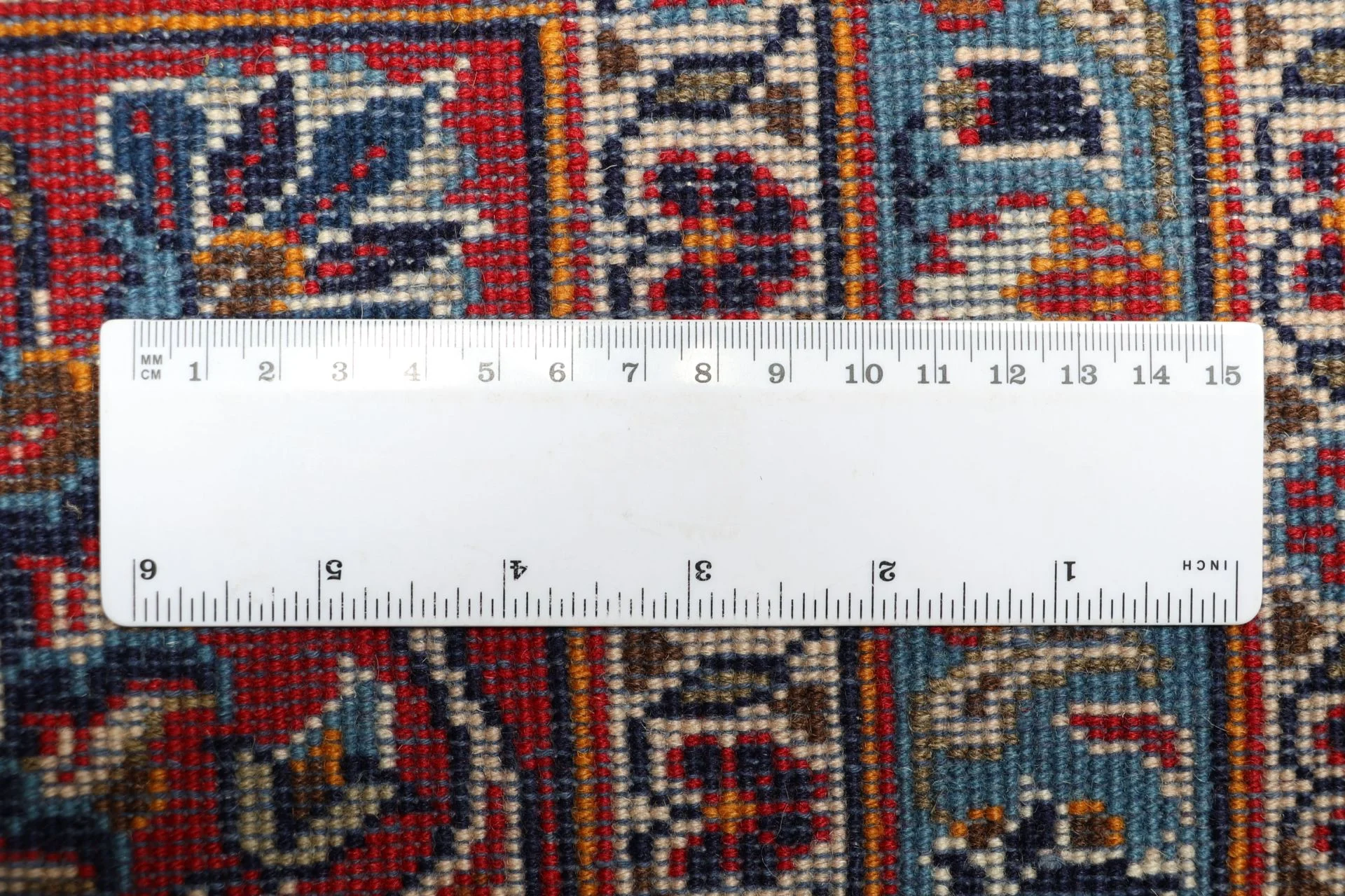 Handgeknüpfter Kashan Perserteppich, 243 × 345 cm, Wolle