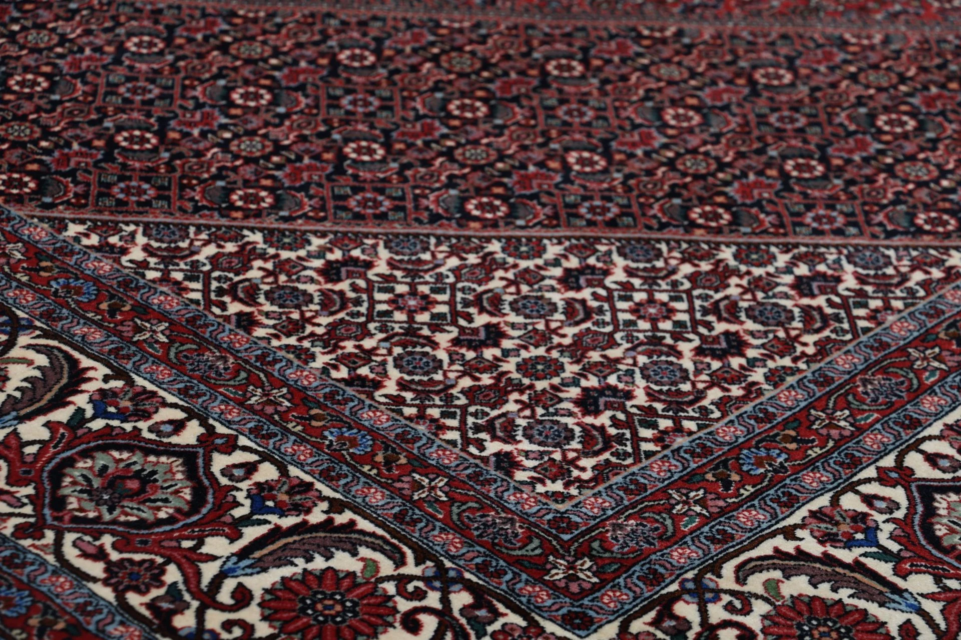 Bijar Perserteppich 250 × 297 cm aus Wolle, handgeknüpft