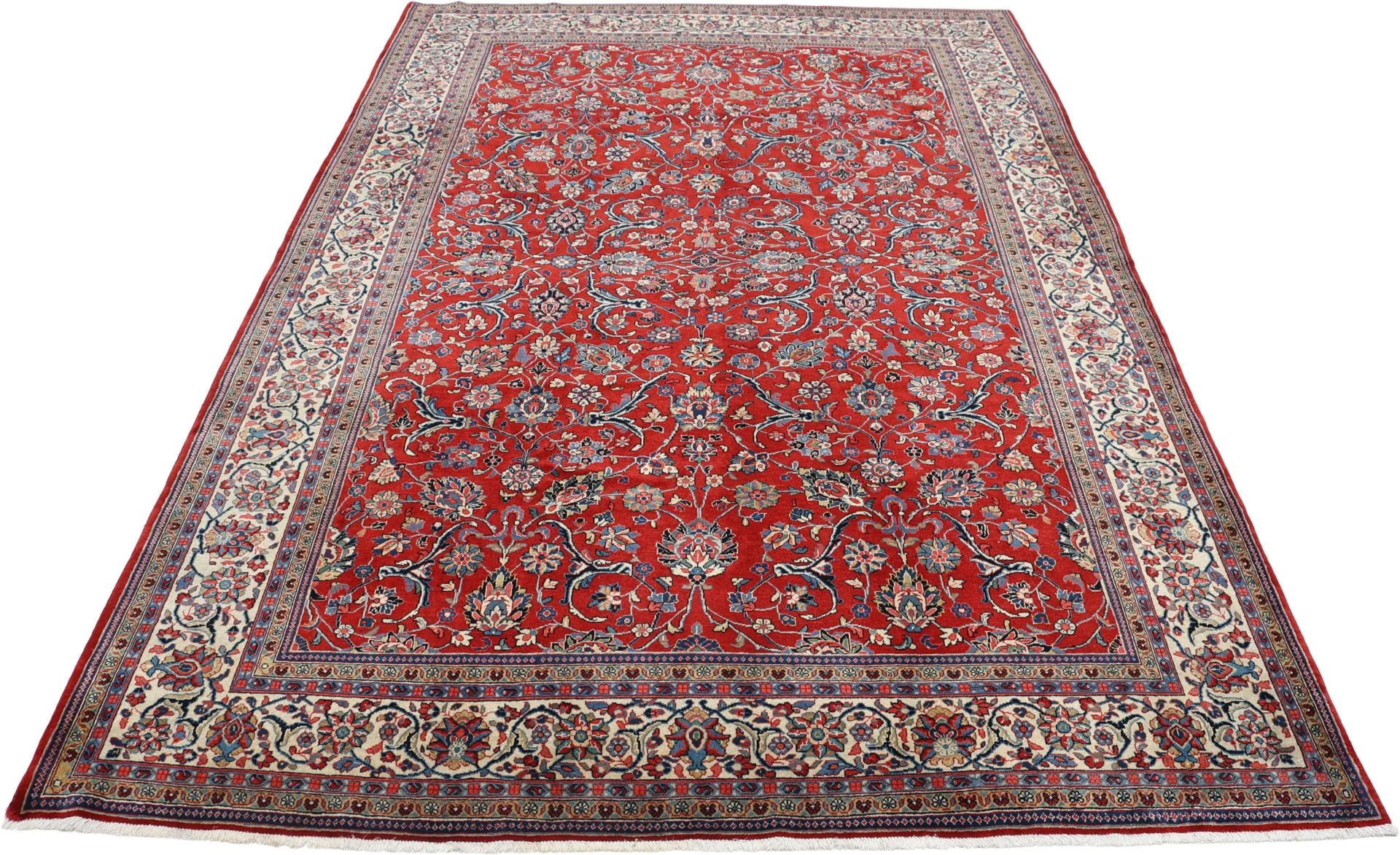 Sarough Perserteppich aus Iran, 218 × 320 cm