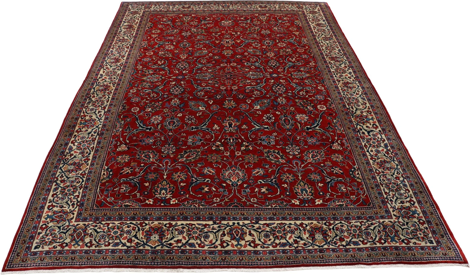Sarough Perserteppich aus Iran, 218 × 320 cm