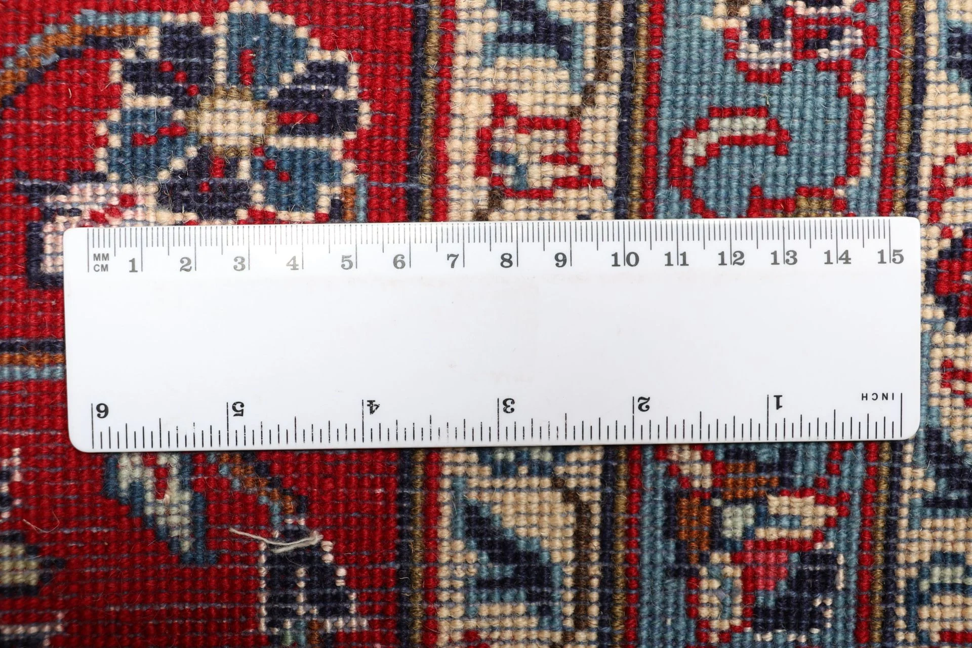 Handgeknüpfter Kashan Perserteppich, 246 × 342 cm, Wolle