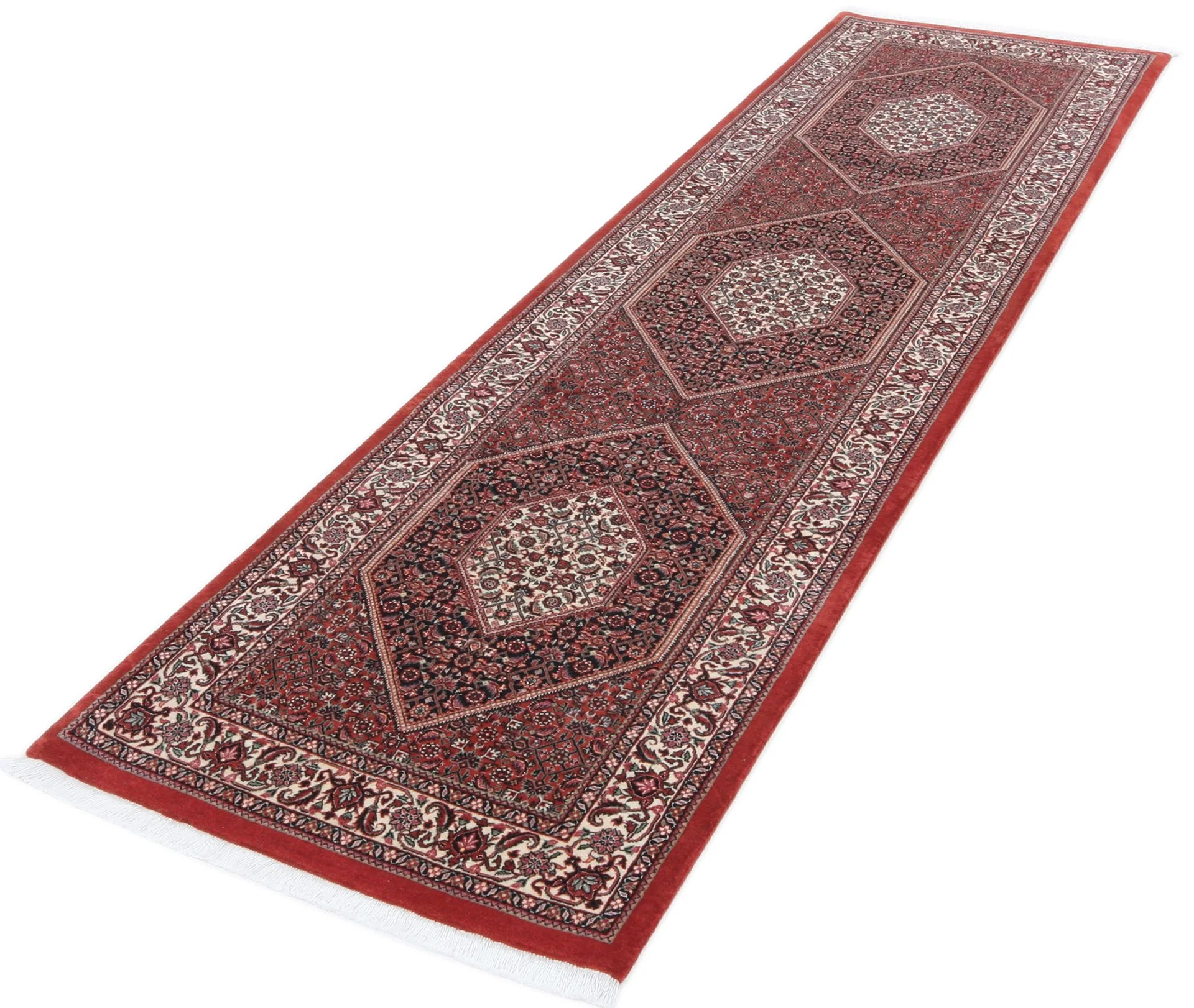 Bijar Perserteppich aus Iran, 82 × 300 cm