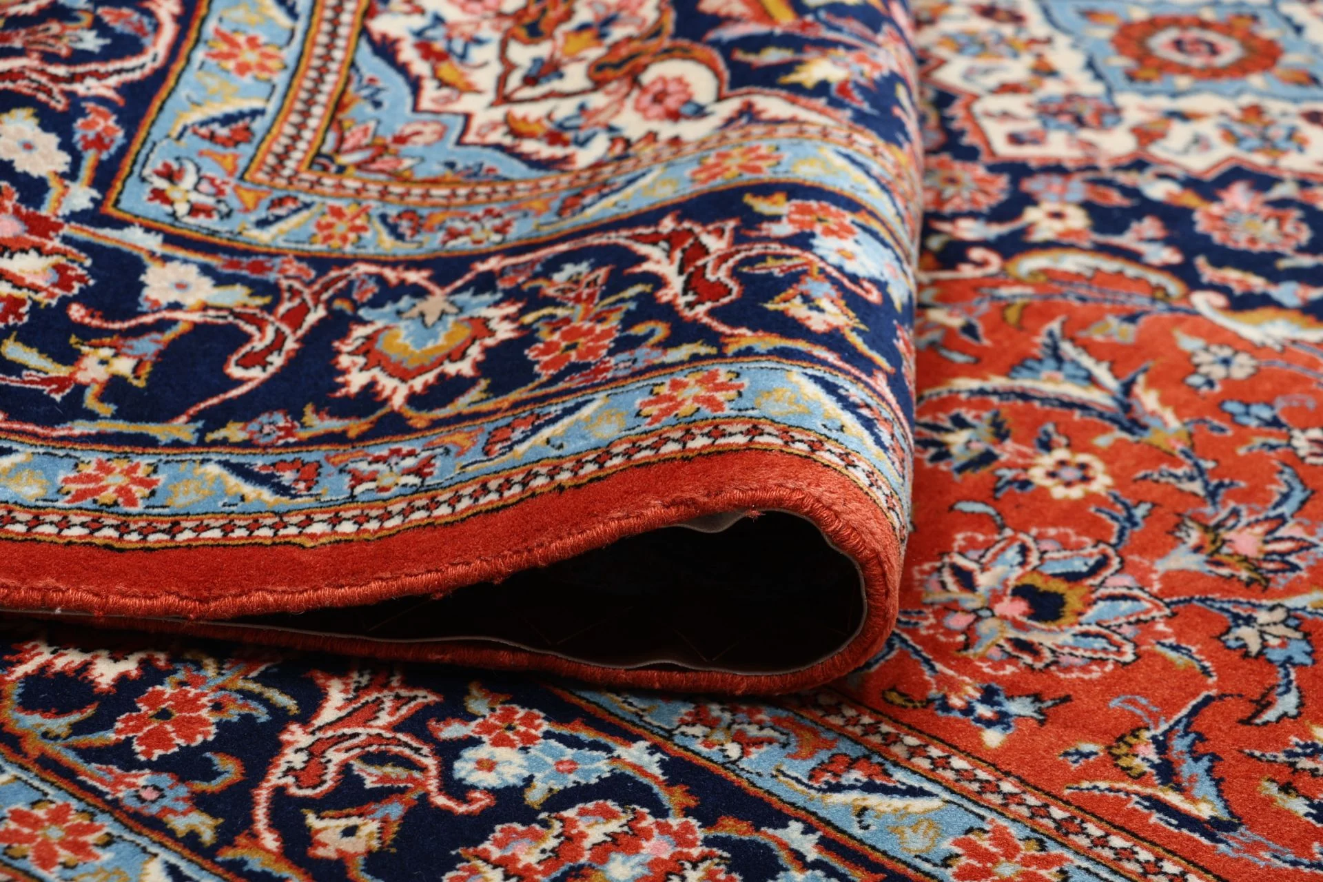 Kashan Perserteppich aus Iran, 200 × 310 cm