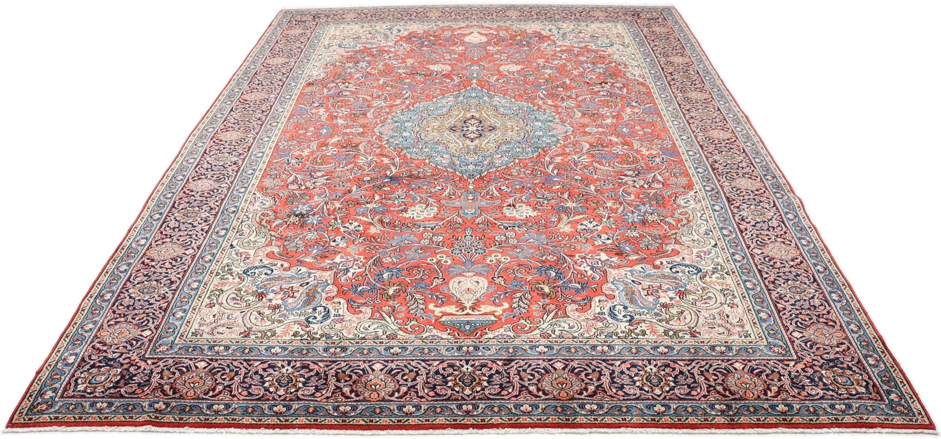 Handgeknüpfter Sarough Perserteppich 265 × 366 cm