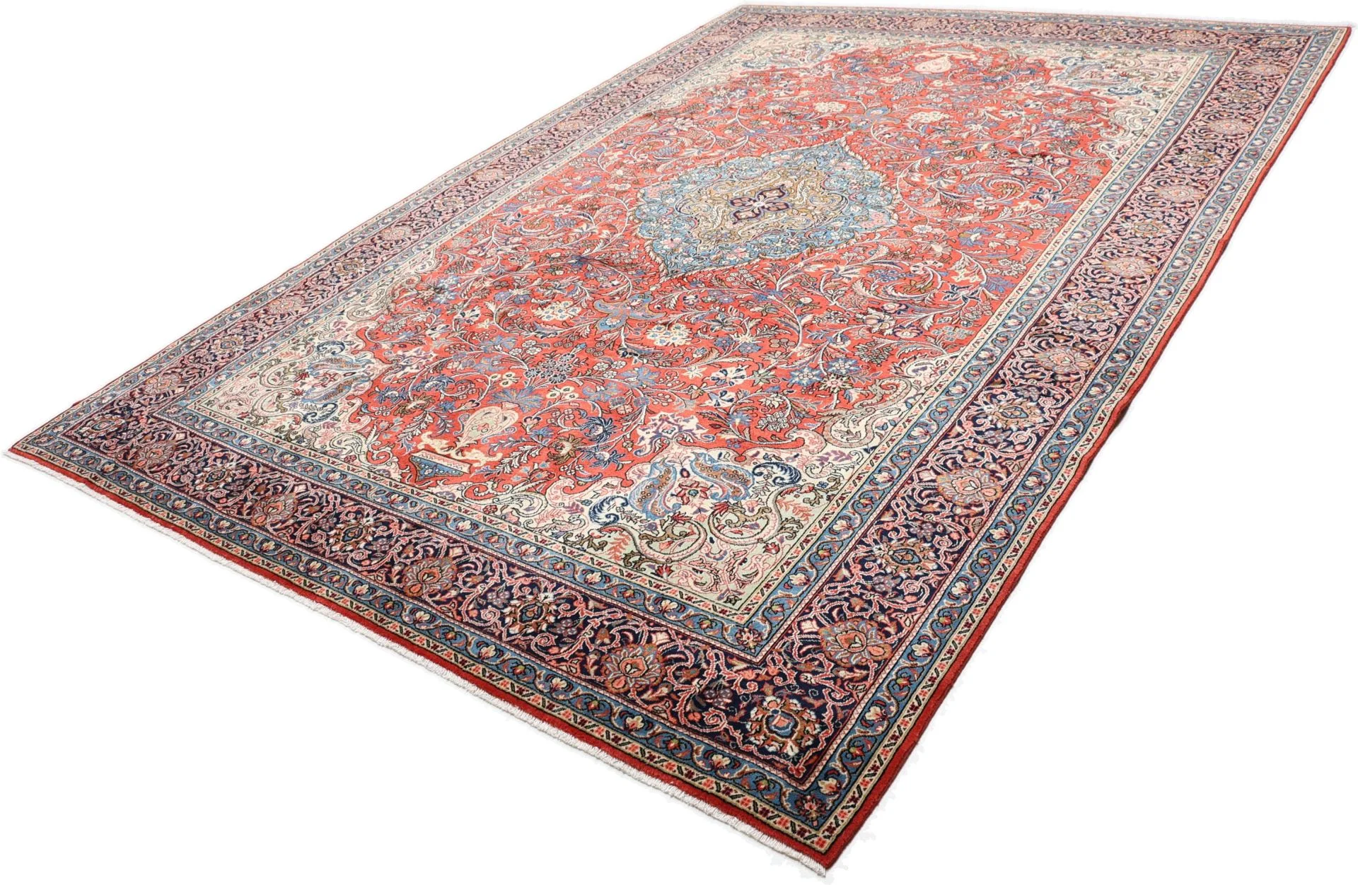 Handgeknüpfter Sarough Perserteppich 265 × 366 cm