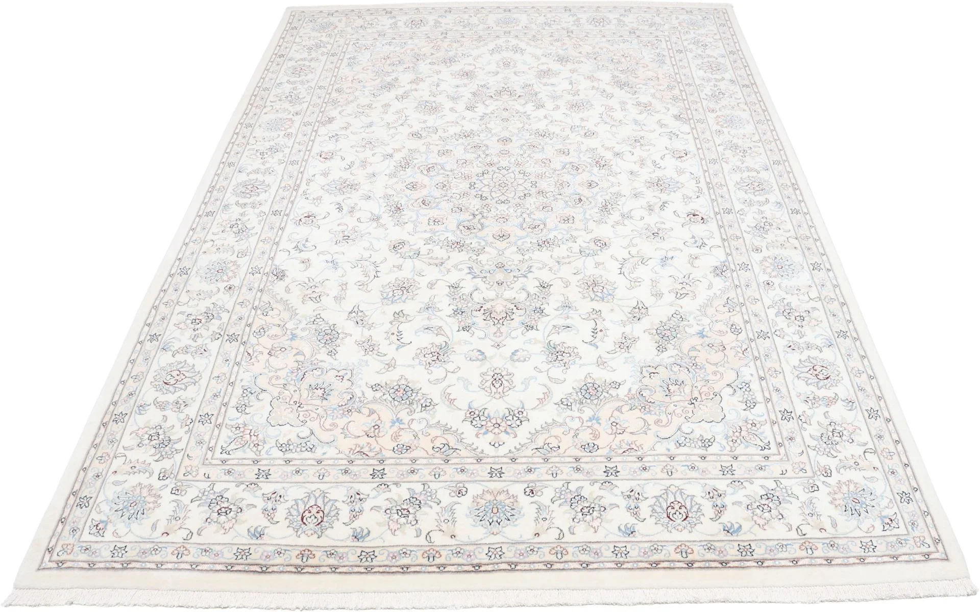 Handgeknüpfter Nain Perserteppich, 200 × 300 cm, Wolle