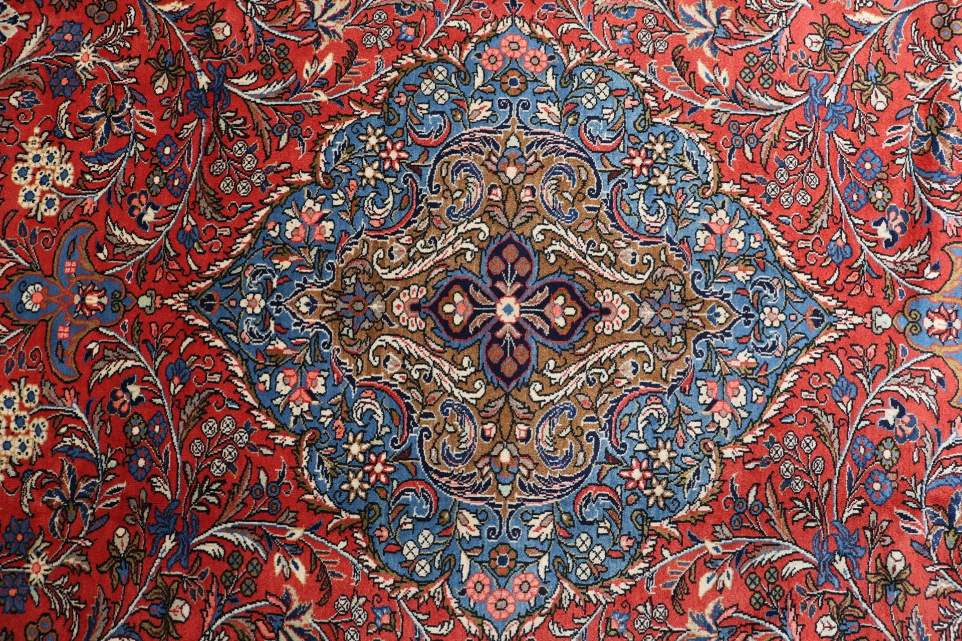 Handgeknüpfter Sarough Perserteppich 265 × 366 cm