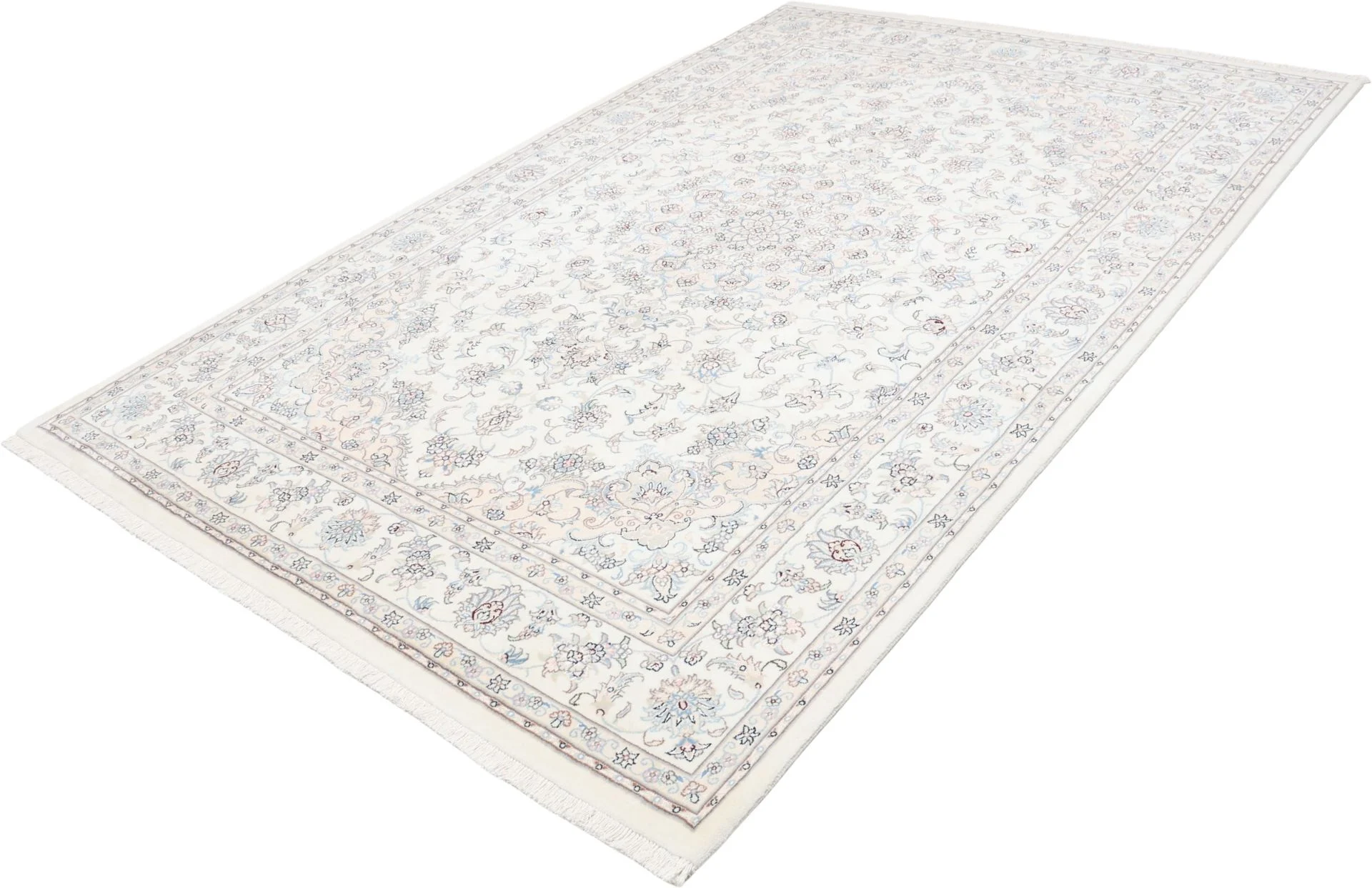 Handgeknüpfter Nain Perserteppich, 200 × 300 cm, Wolle