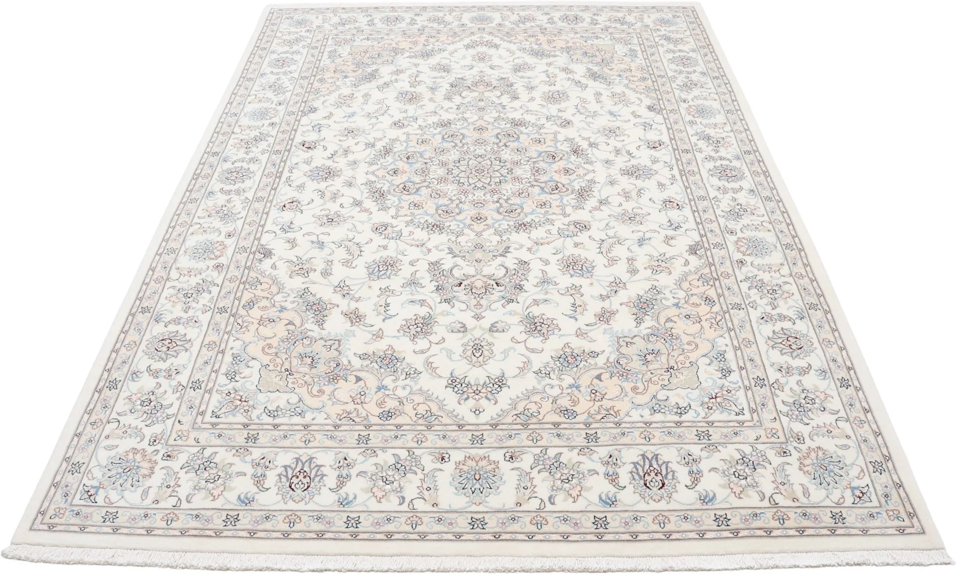 Handgeknüpfter Nain Perserteppich, 200 × 300 cm, Wolle