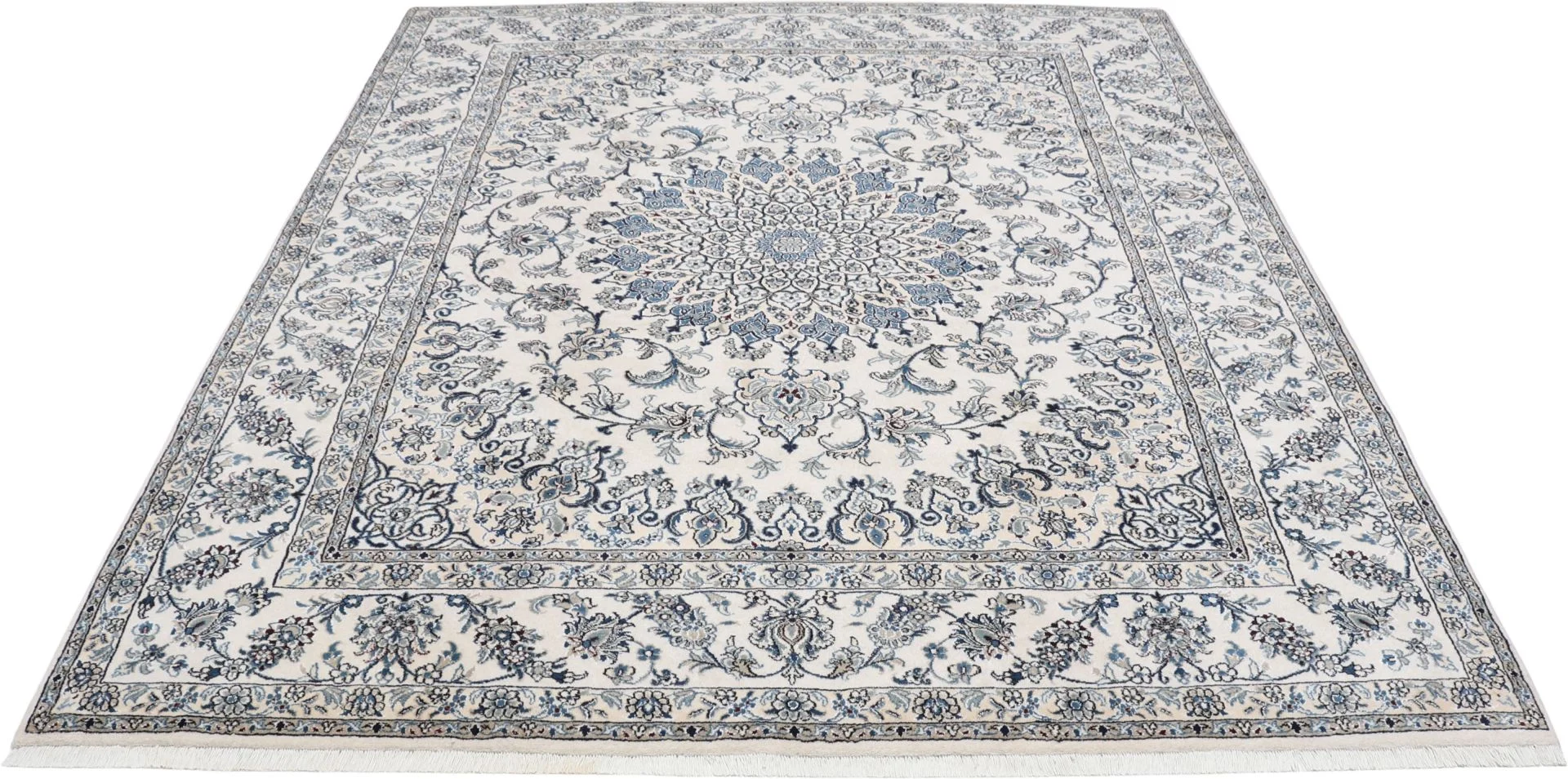 Nain Perserteppich 246 × 296 cm aus Wolle, handgeknüpft