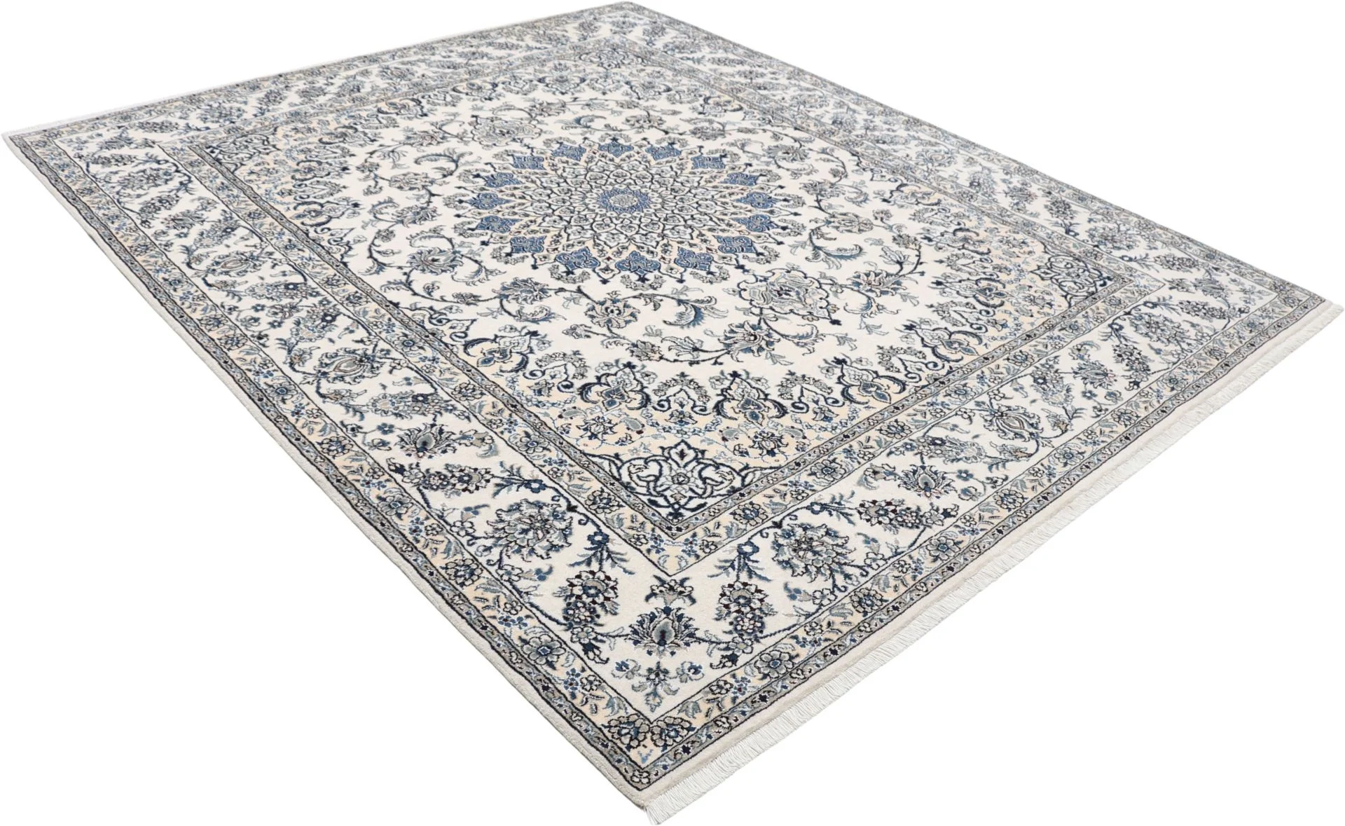 Nain Perserteppich 246 × 296 cm aus Wolle, handgeknüpft