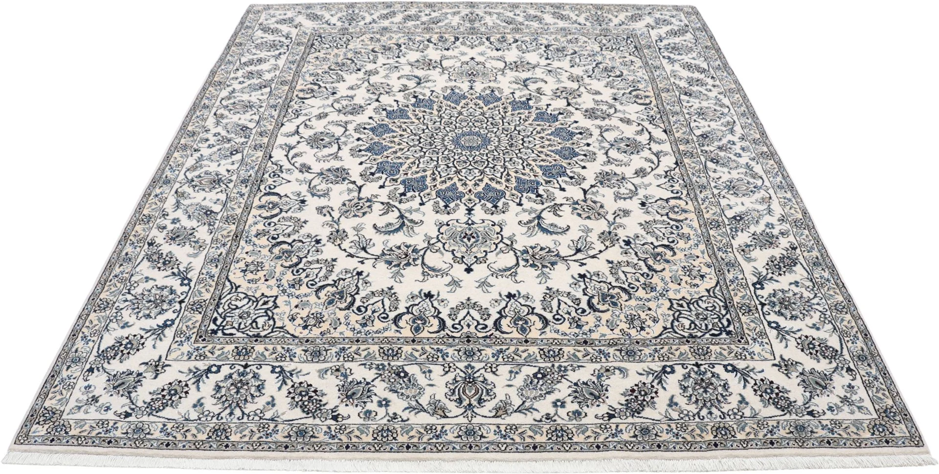 Nain Perserteppich 246 × 296 cm aus Wolle, handgeknüpft