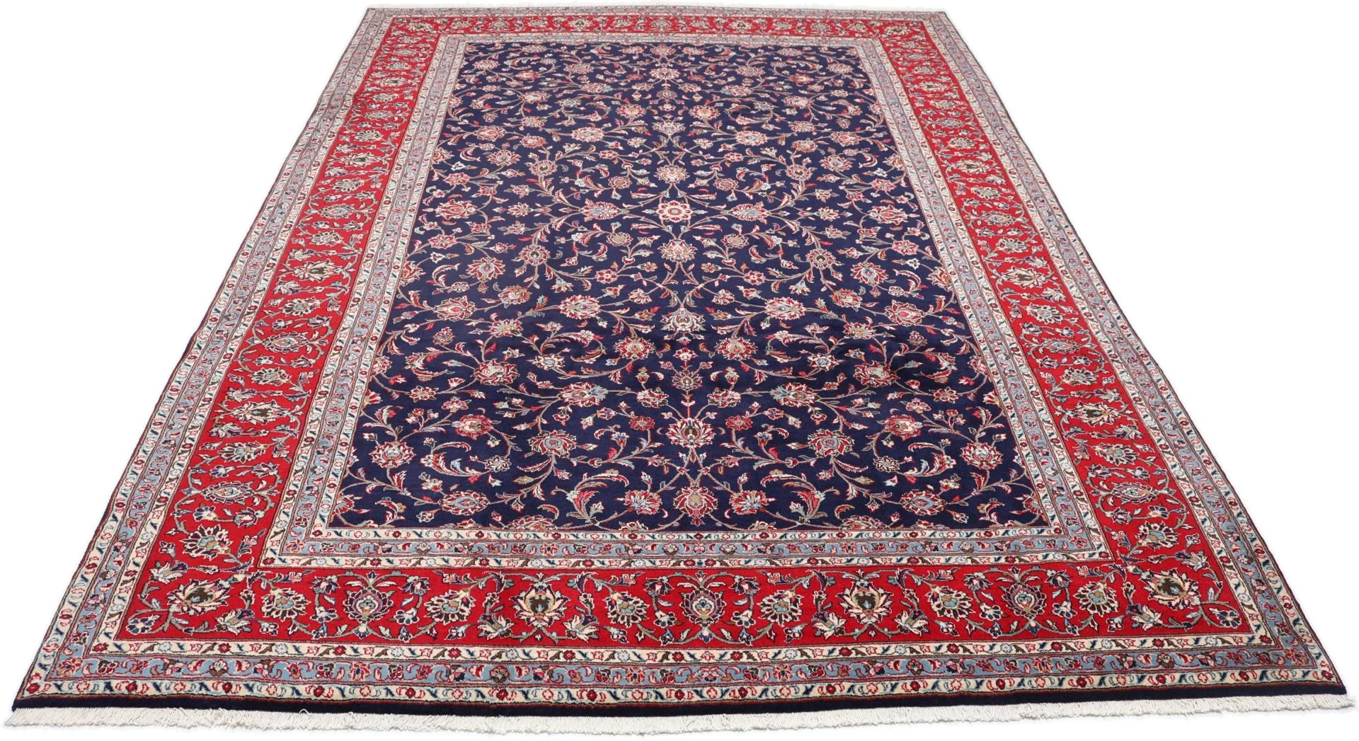 Kashan Perserteppich aus Iran, 248 × 350 cm