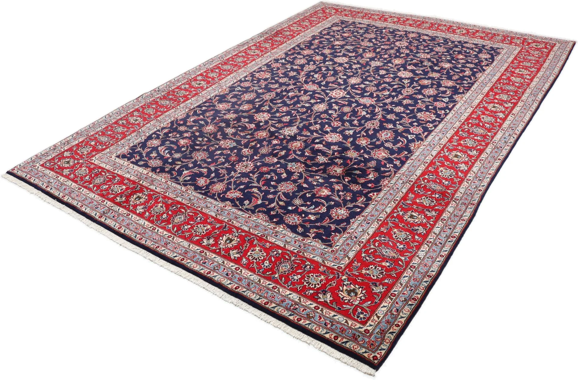 Kashan Perserteppich aus Iran, 248 × 350 cm