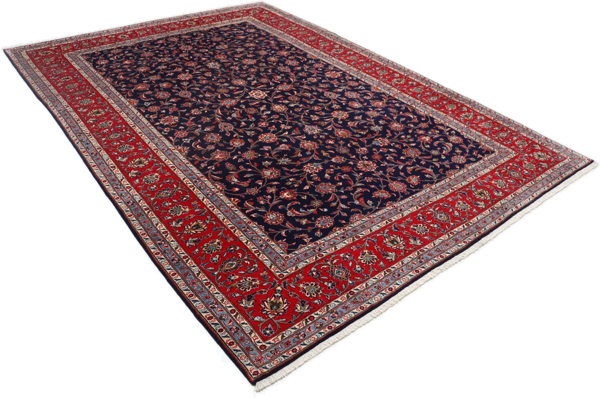Kashan Perserteppich aus Iran, 248 × 350 cm