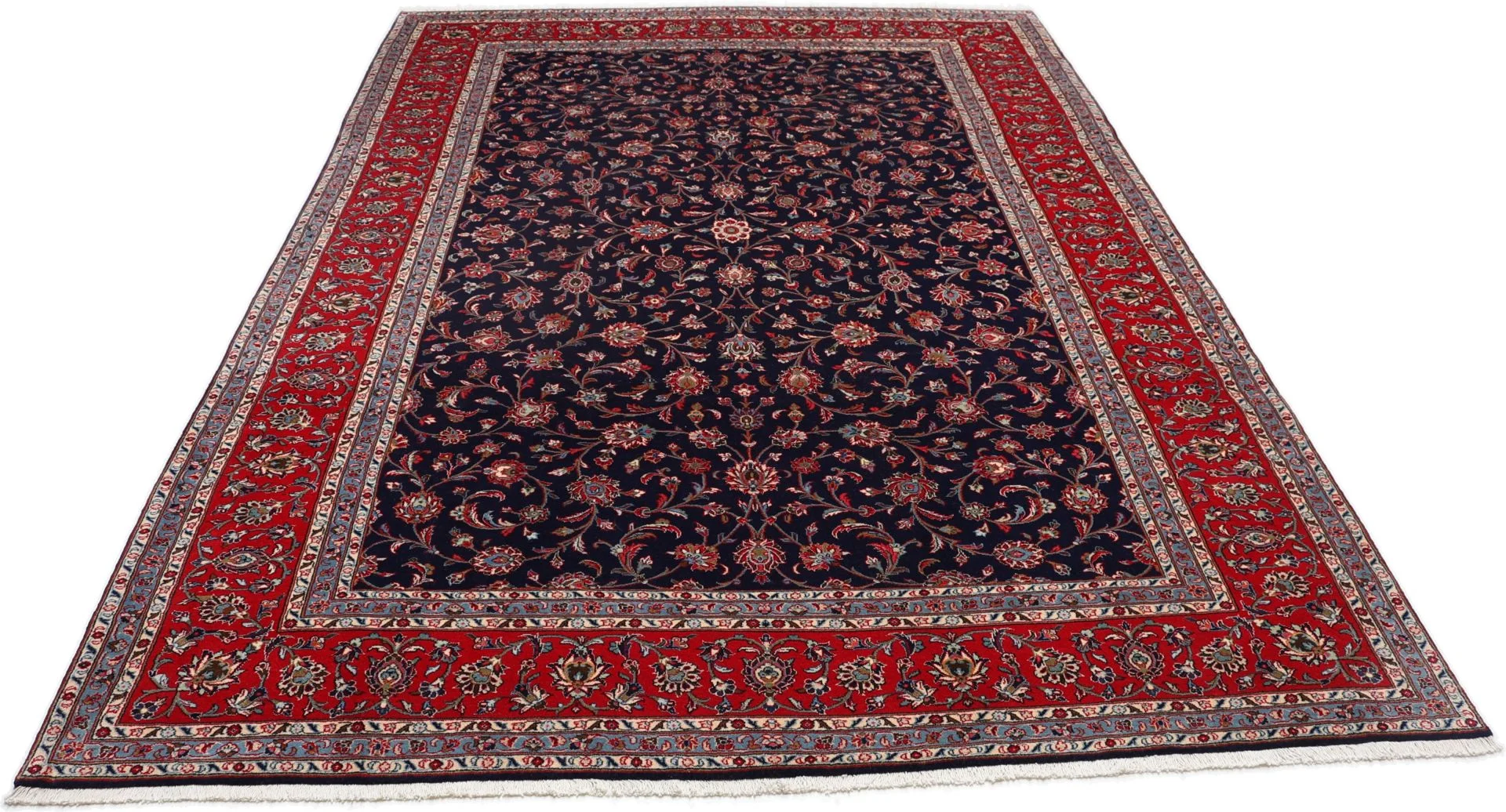 Kashan Perserteppich aus Iran, 248 × 350 cm